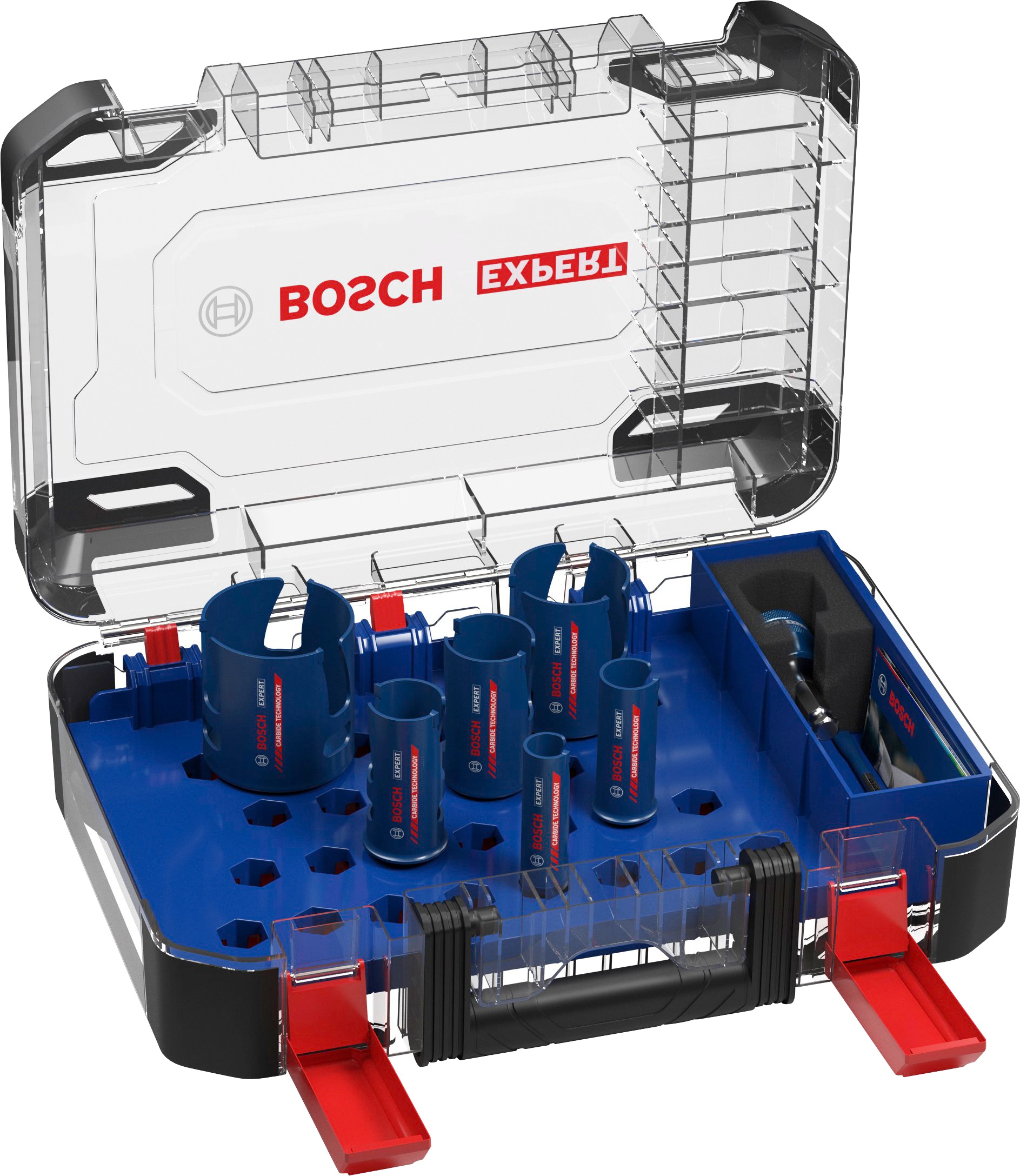 mm Material«, »EXPERT 10 | 20/25/32/38/51/64 bestellen Bosch Professional tlg.), Construction Lochsäge BAUR (Set,