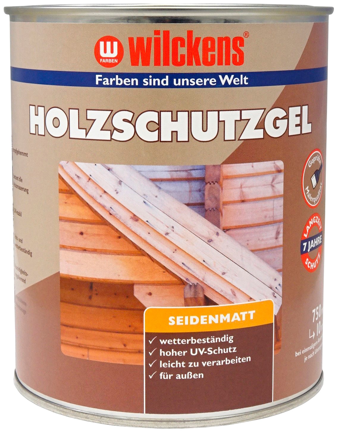 Wilckens Farben Holzschutzlasur »Holzschutz-Gel« tropf...