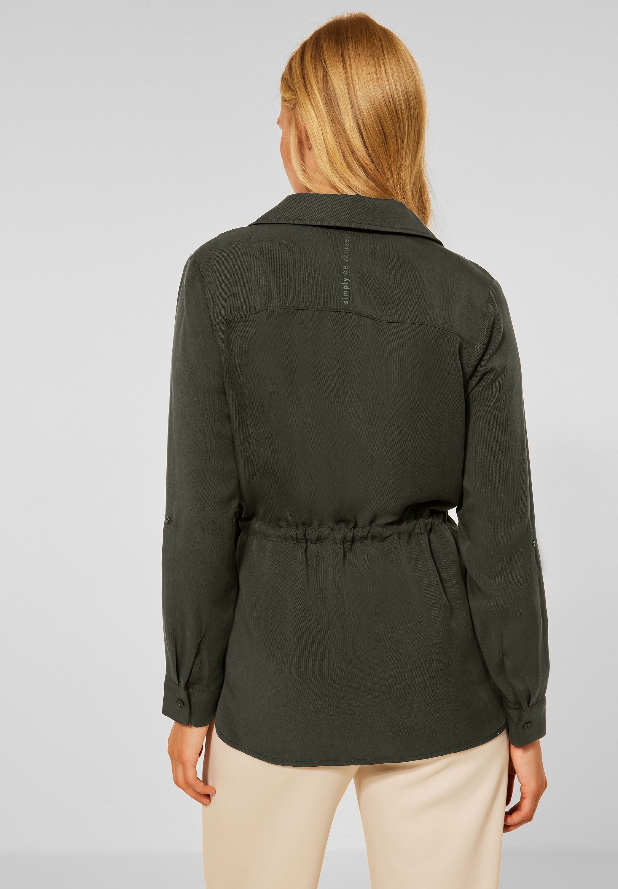 STREET ONE Hemdbluse, mit Turn-Up Funktion