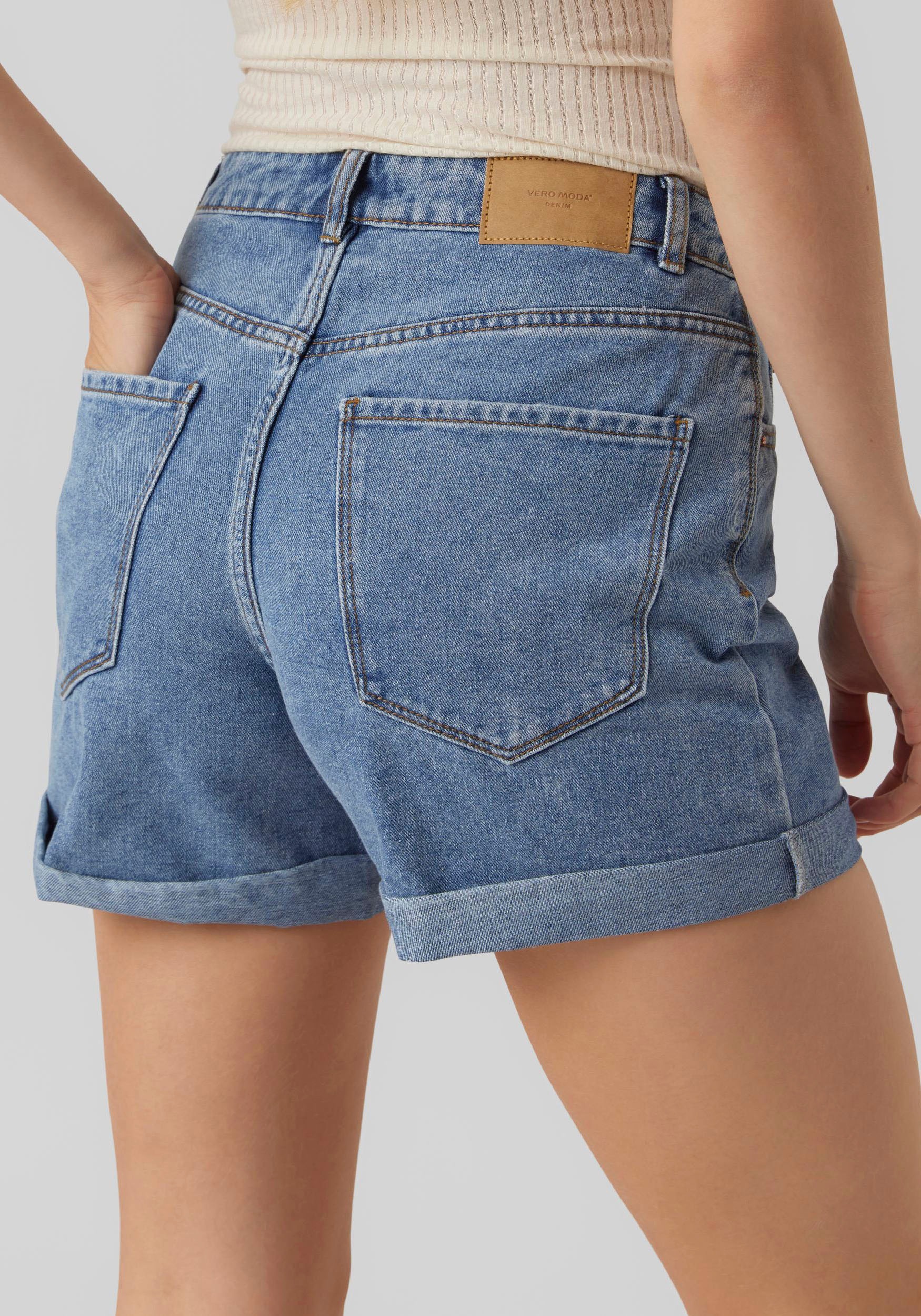 Vero Moda Jeansshorts "VMZURI HR LOOSE SHORTS MIX NOOS" günstig online kaufen