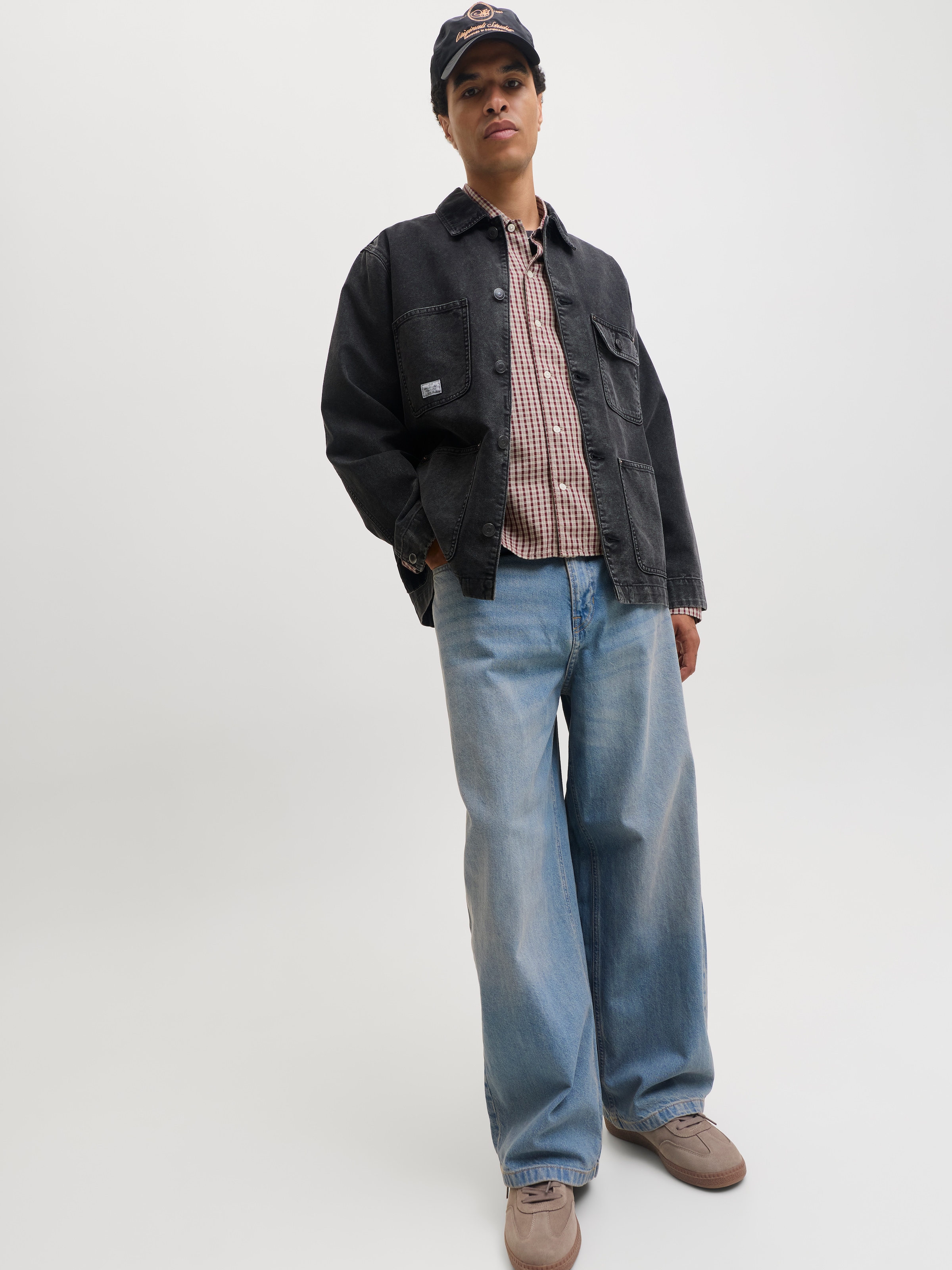 Jack & Jones Relax-fit-Jeans »JJIJOEY JJCREW SQ 071 SN« Baumwolle, relaxed fit