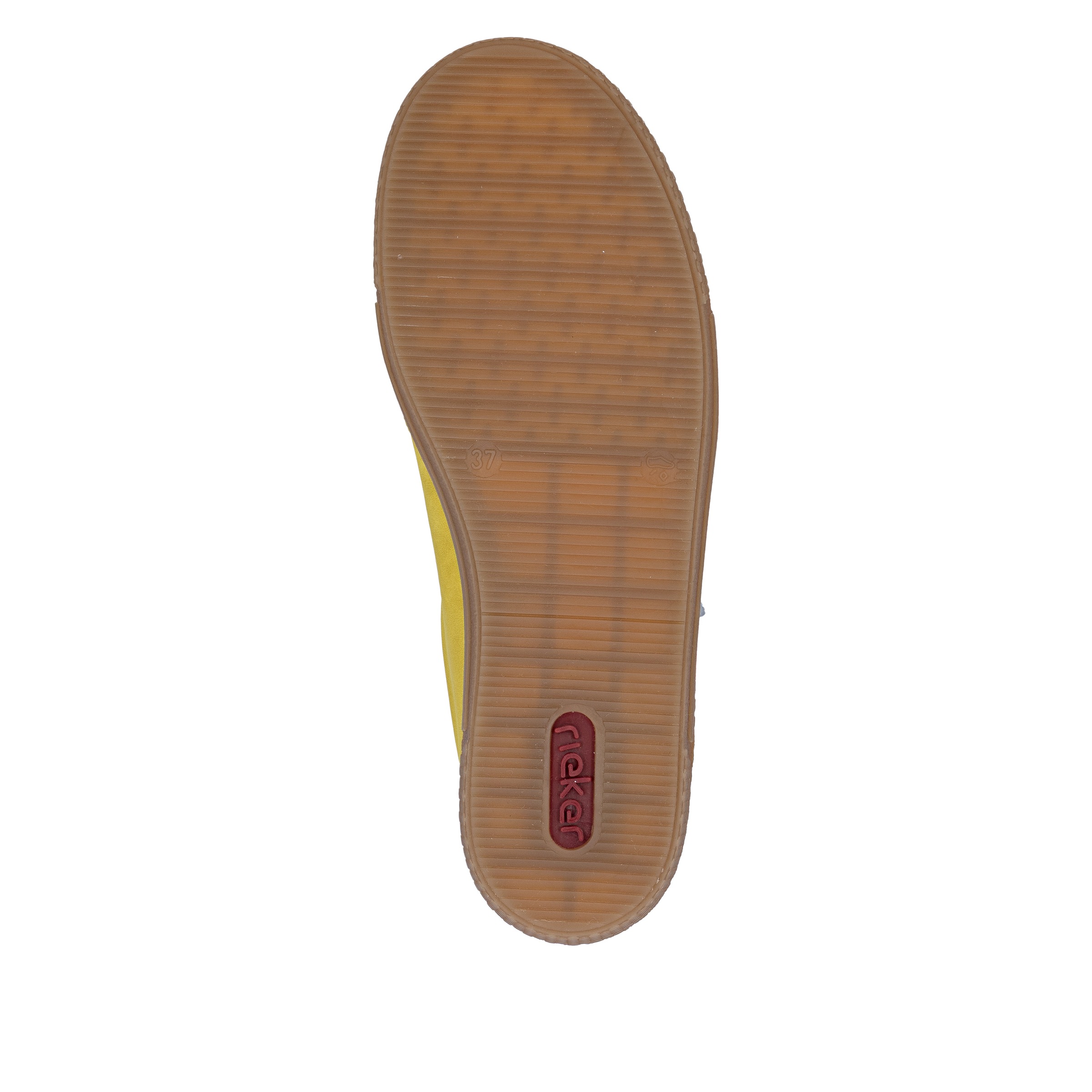 Rieker Women's Sneaker Mustard White 40 2