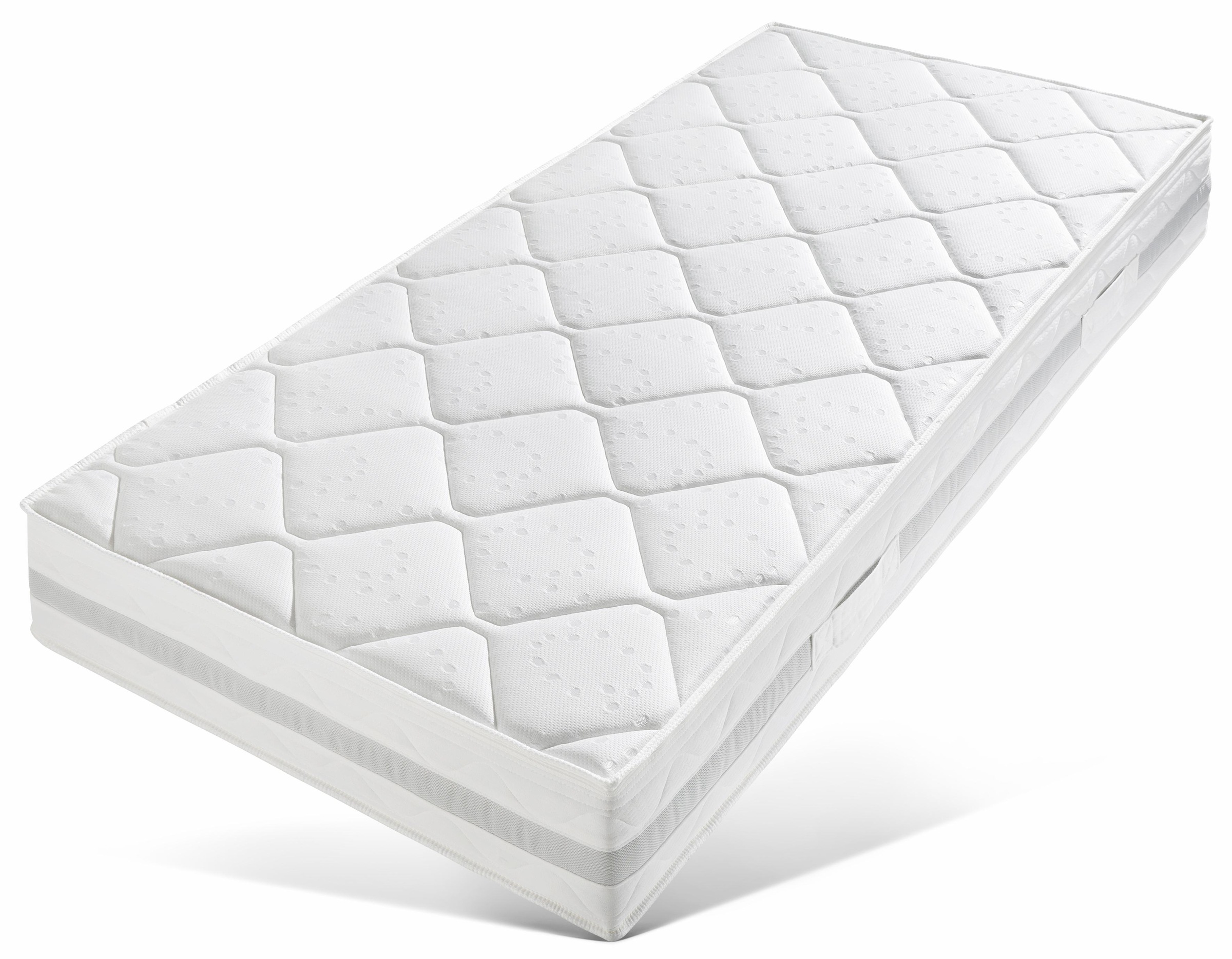 Breckle Taschenfederkernmatratze "Gelschaum Komfort TFK", 24 cm hoch, Raumg günstig online kaufen
