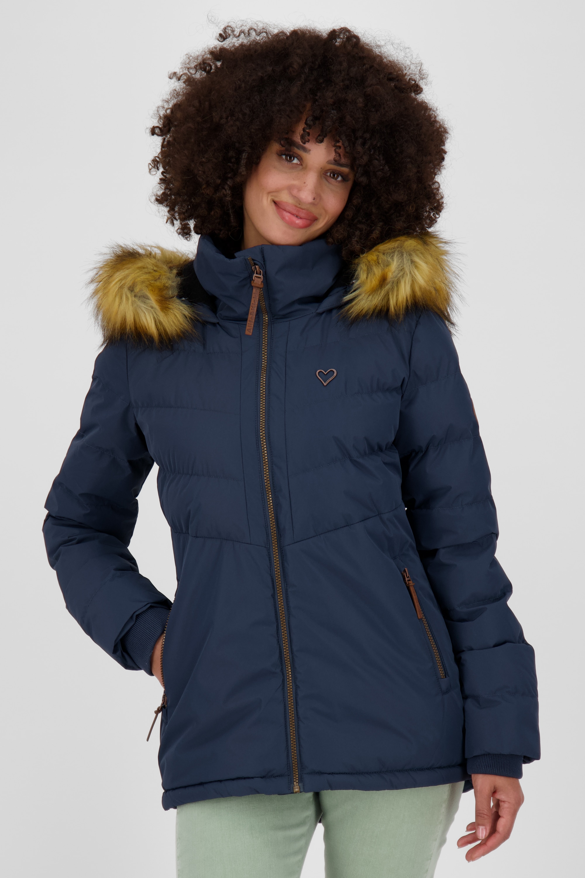 Alife & Kickin Winterjacke "Damen IngridAK A" günstig online kaufen