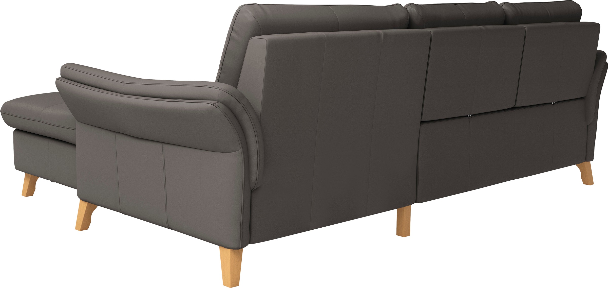 SIT & MORE Göteborg Corner Sofa Brown 3