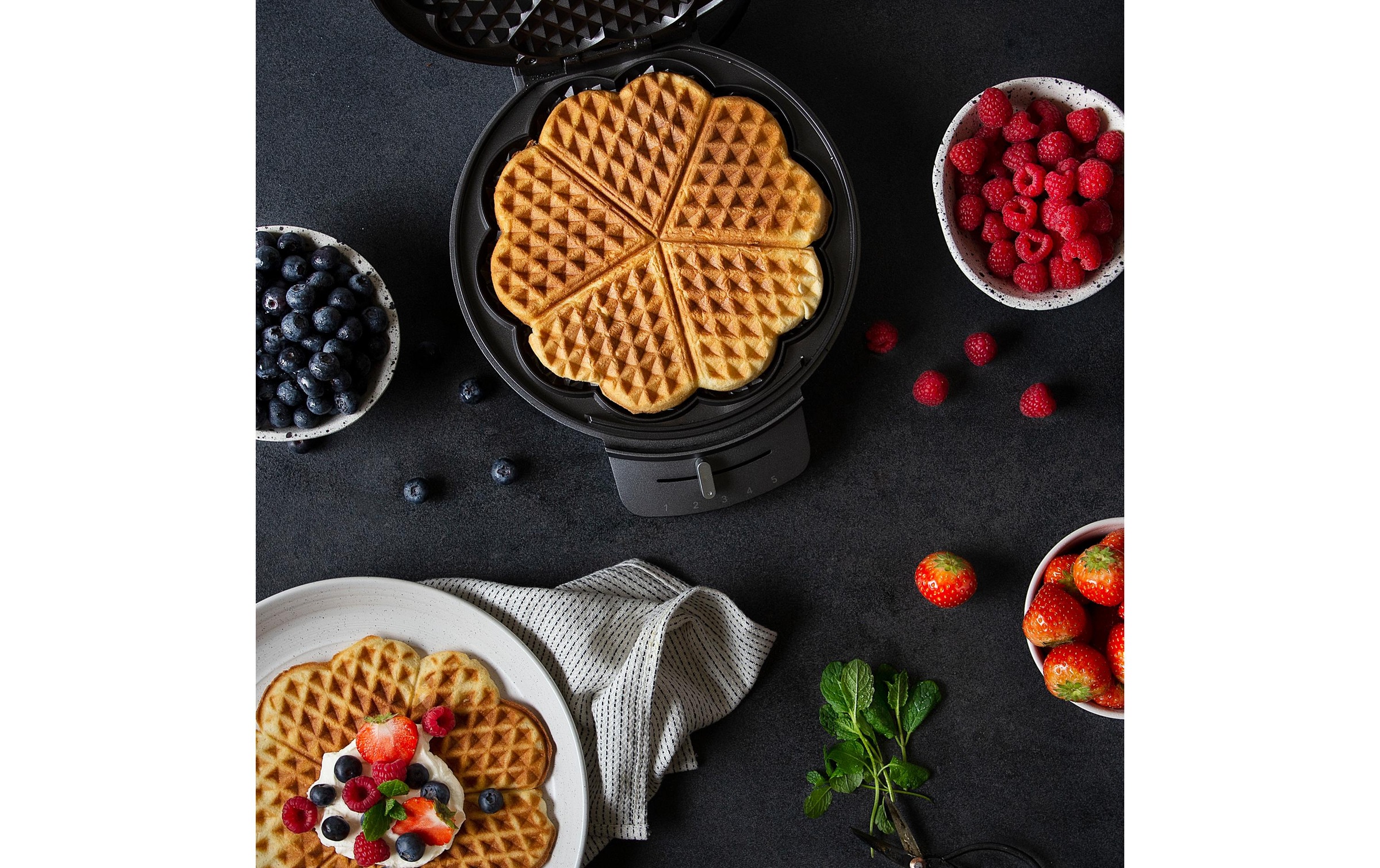 PRINCESS Waffeleisen »DeLuxe ,« 1200 W