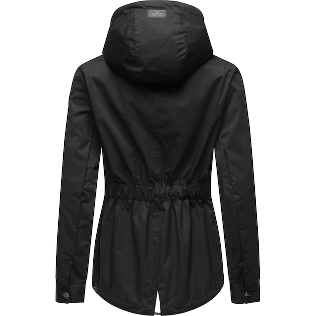 Ragwear Outdoorjacke »Monade Übergang«, mit Kapuze, stylische Übergangsjacke  mit großer Kapuze für kaufen | BAUR