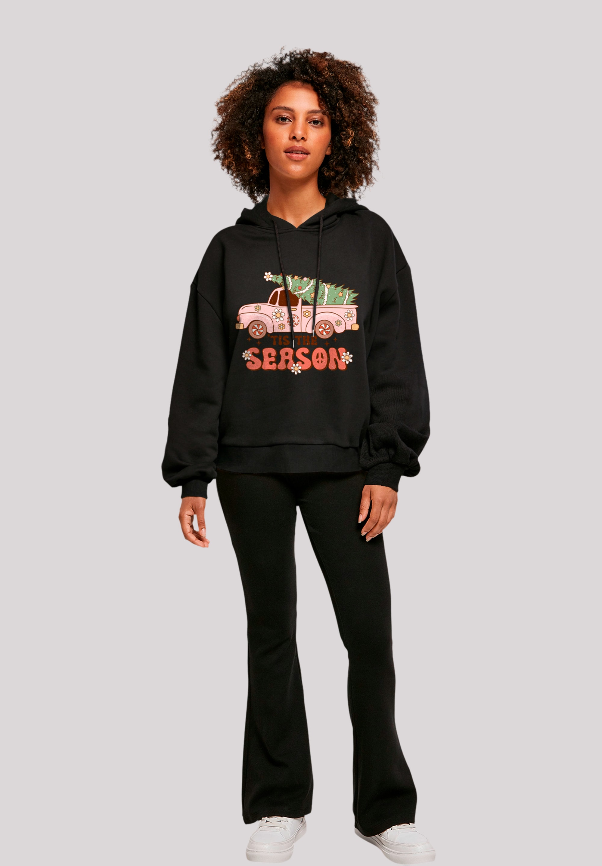 F4NT4STIC Kapuzenpullover »Tis The Season Weihnachten Drivin Home«, Premium Qualität, Christmas Collection