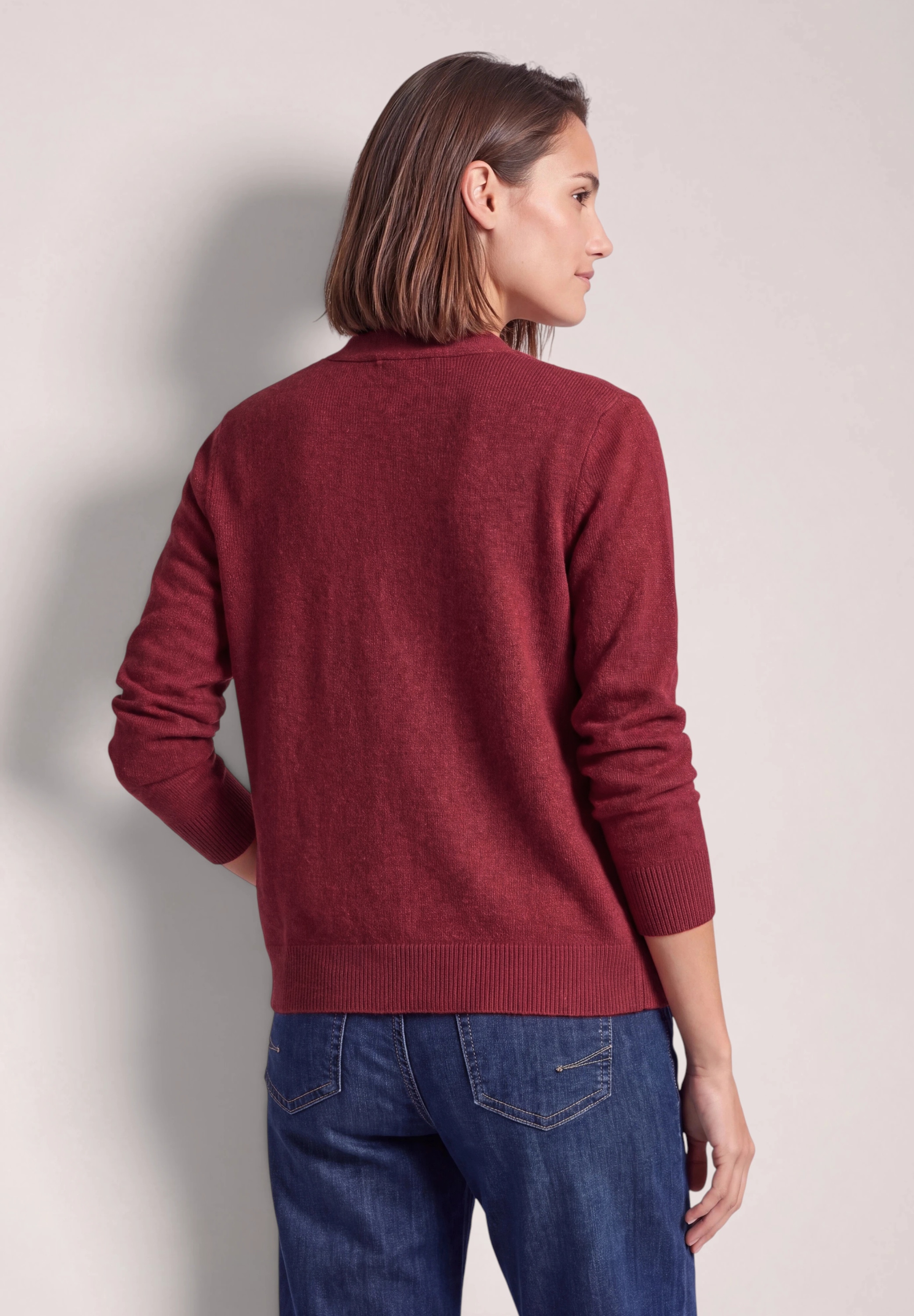 Cecil Cardigan in Unifarbe