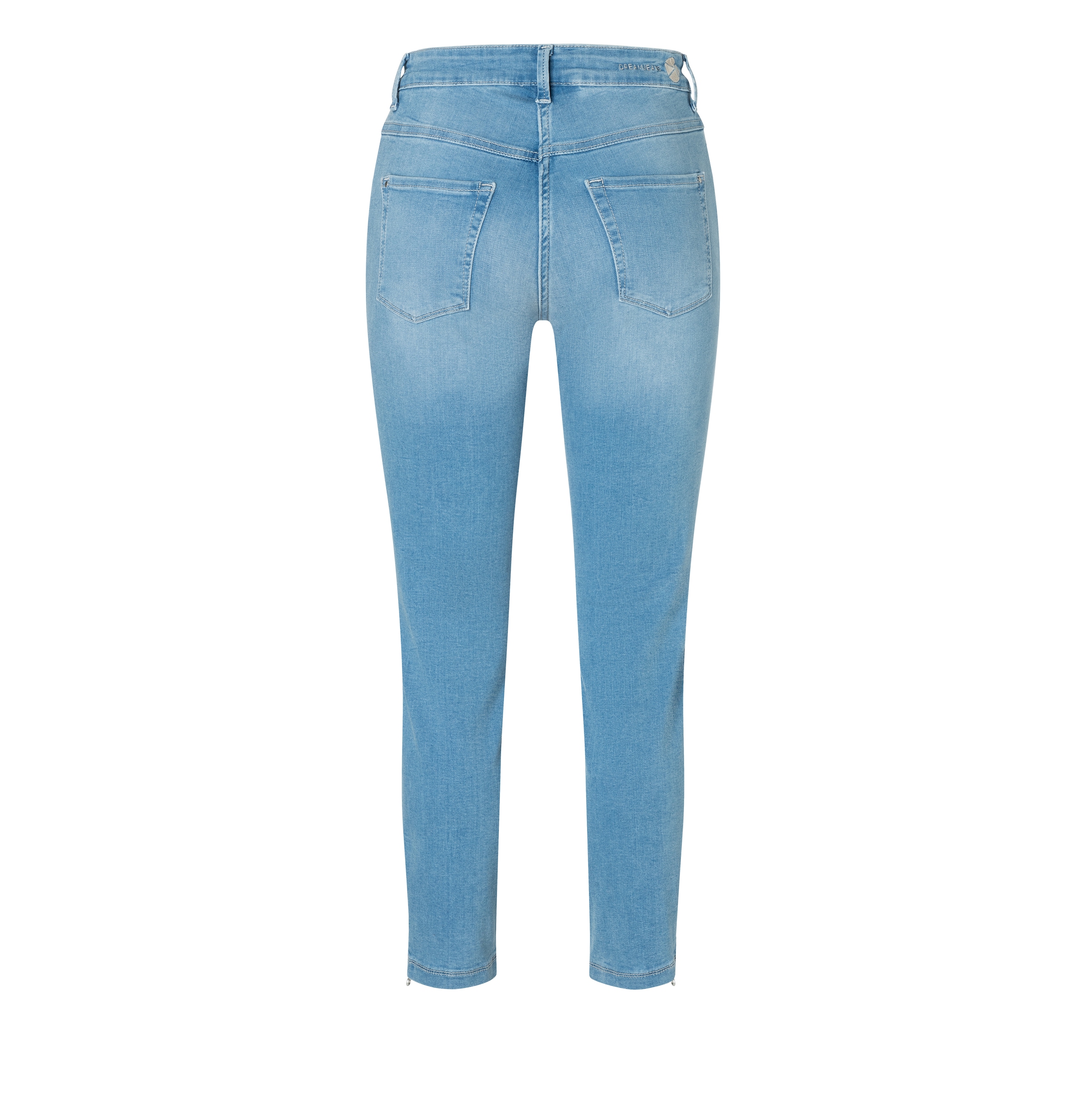 MAC 7/8-Jeans »Dream Chic«, verkürzte Form mit Reißverschluss