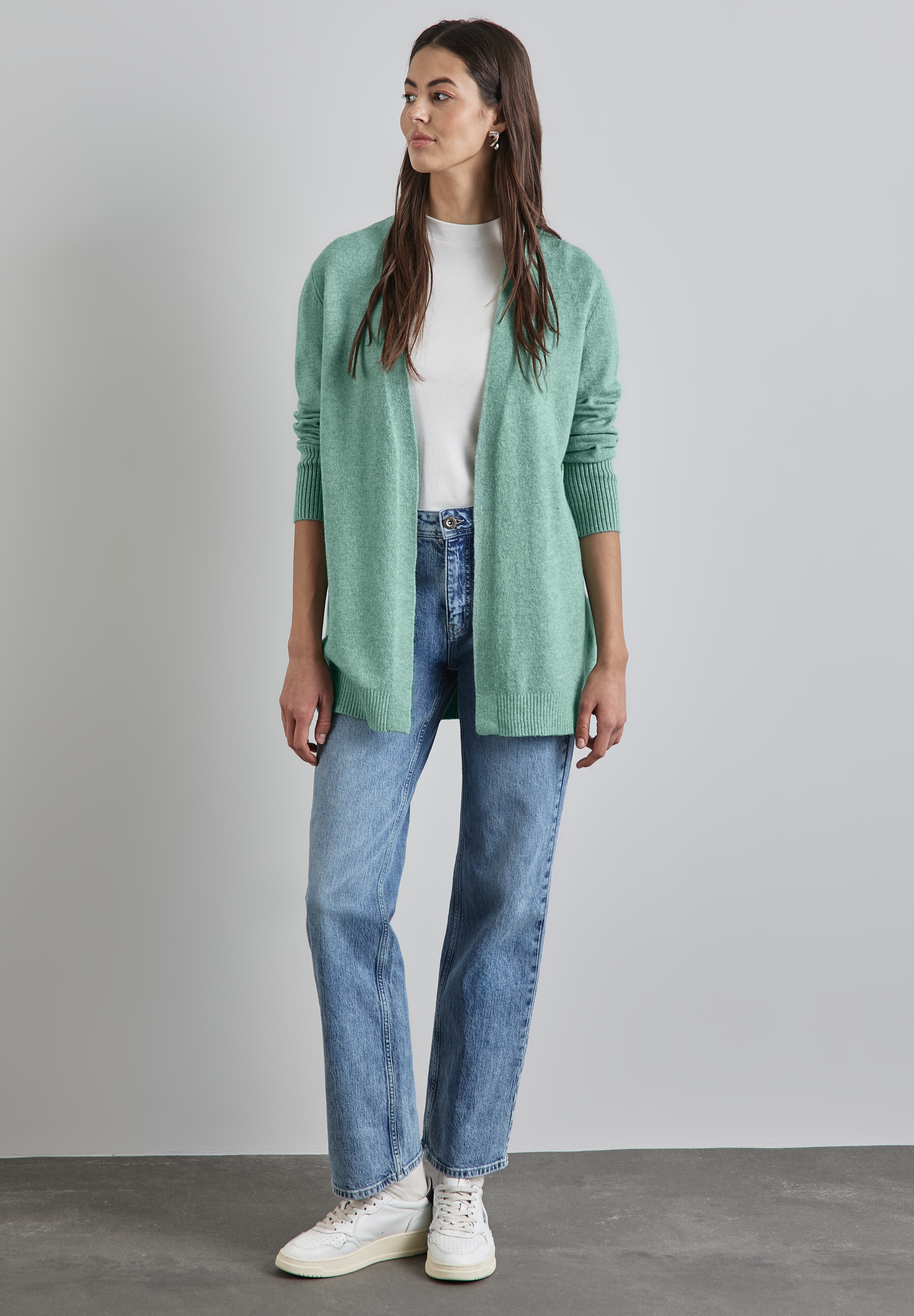 STREET ONE Cardigan, im soften Baumwoll-Mix