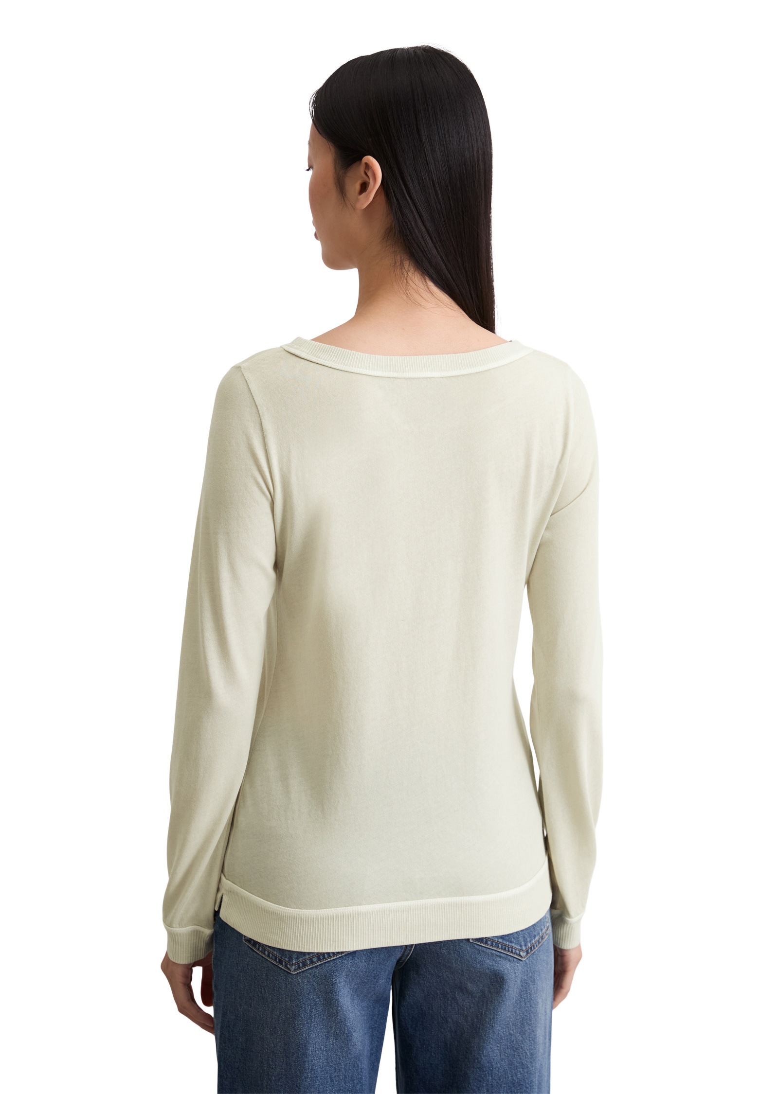 Marc O'Polo Langarmshirt »aus Organic Cotton«
