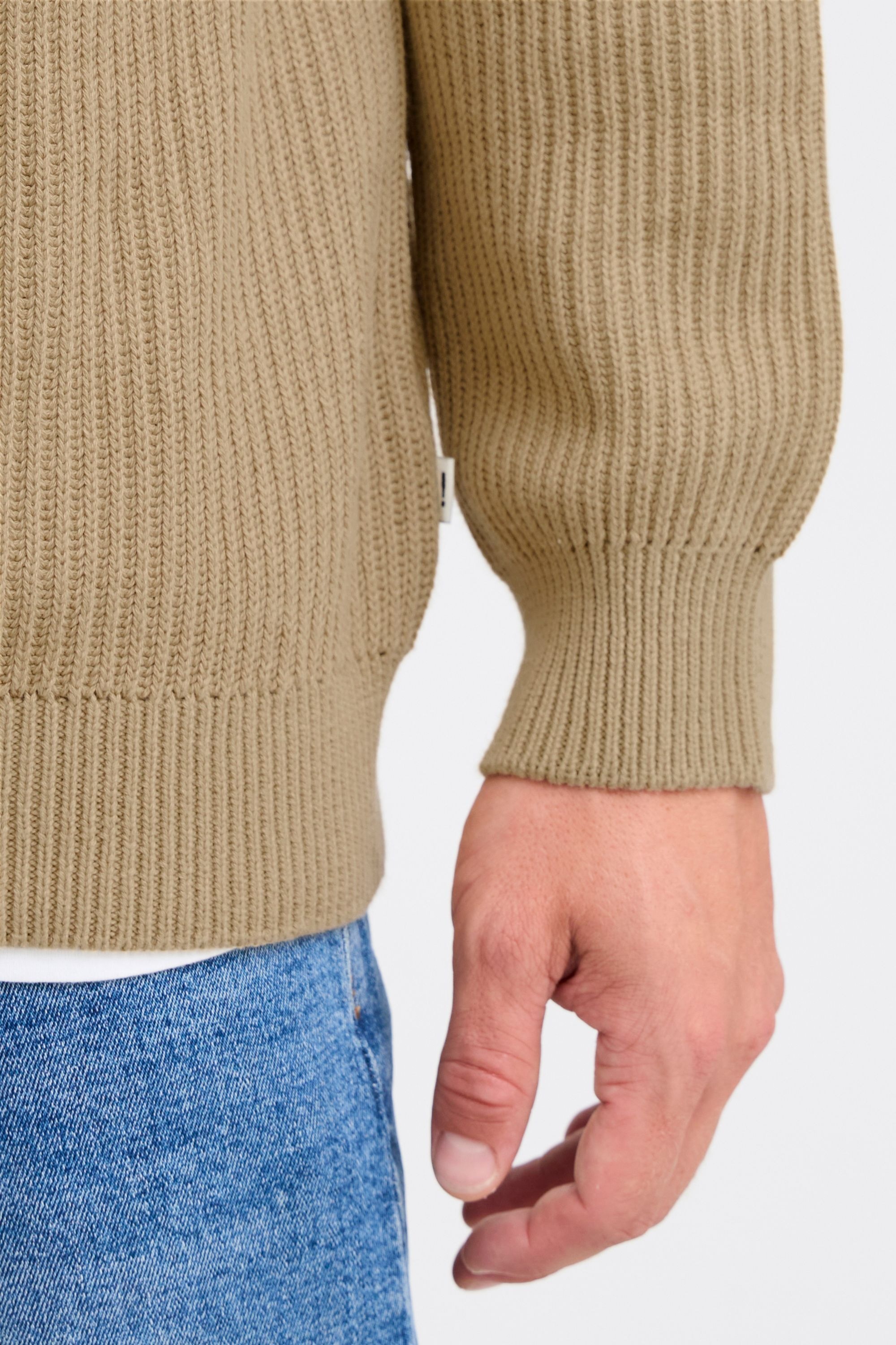 !Solid Strickfleece-Pullover »Strickpullover SDGia«