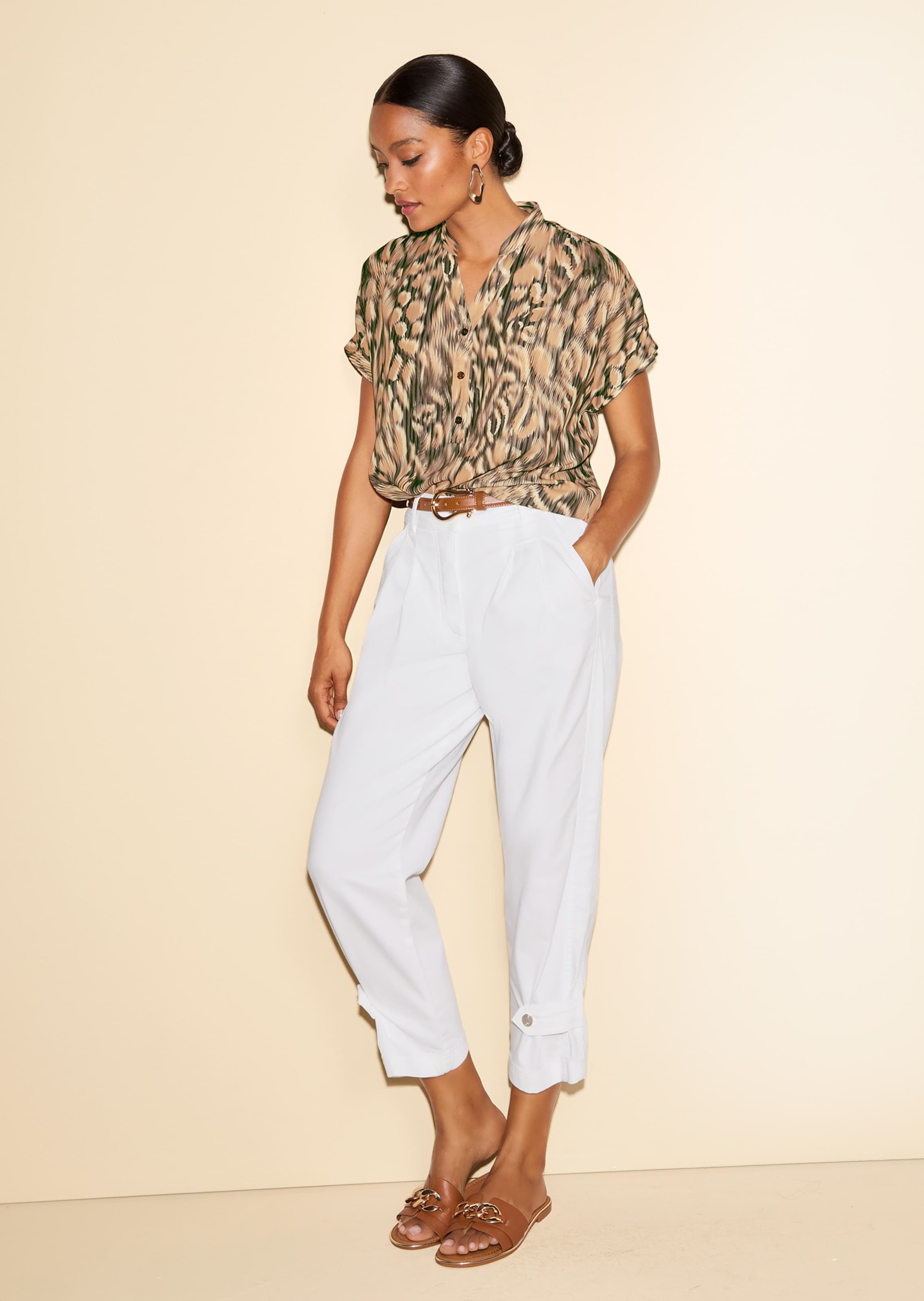 MADELEINE Regular-fit-Jeans »Jeans Weite 7/8-Jeans«