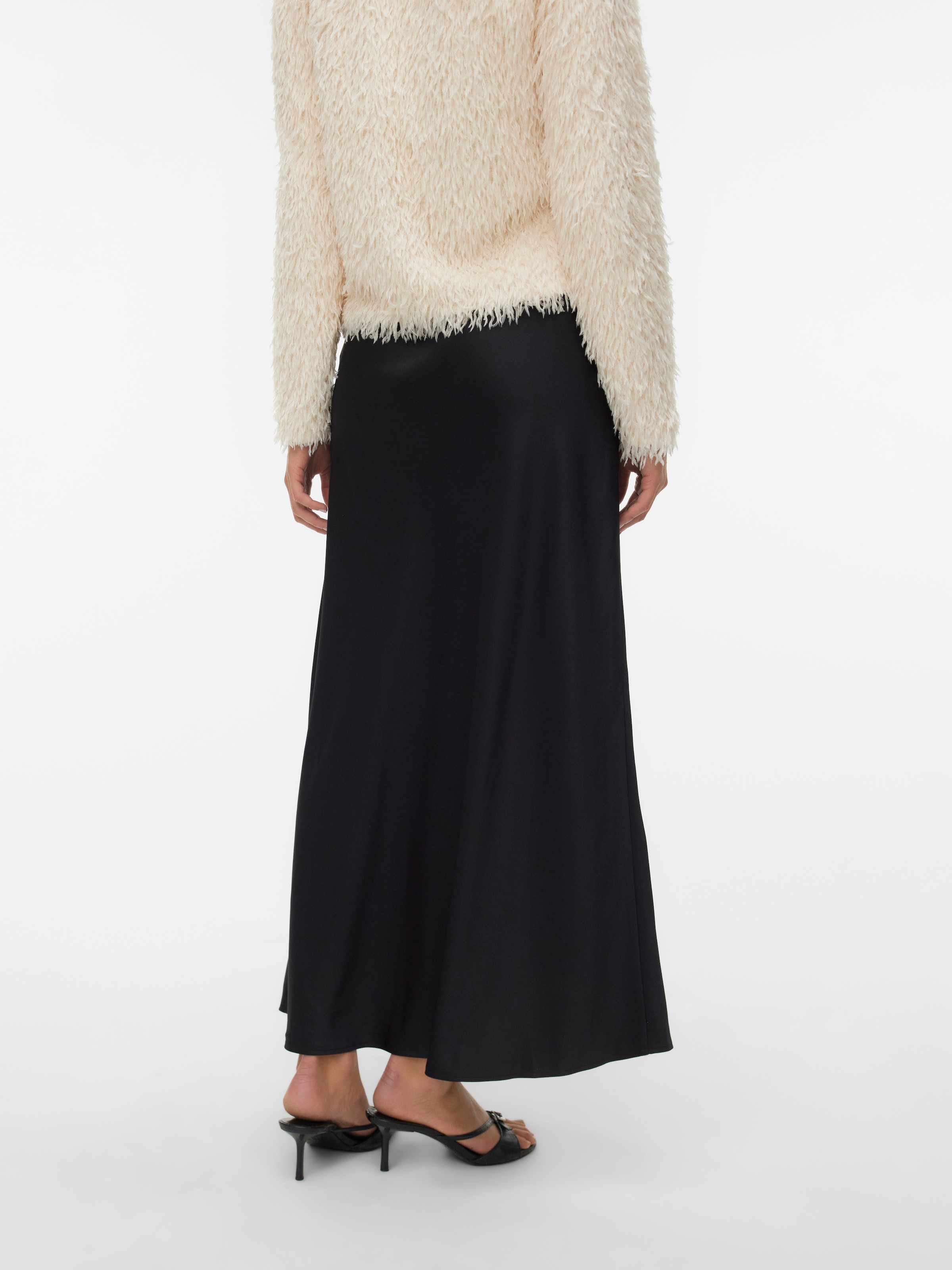 Thumbnail - Vero Moda A-Linien-Rock "VMMERLE ANKLE SKIRT WVN GA NOOS" Kunstfaser