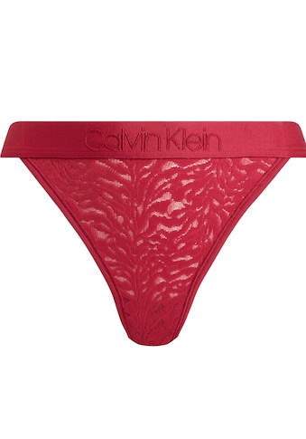 Calvin Klein T-String su elastingas Bund