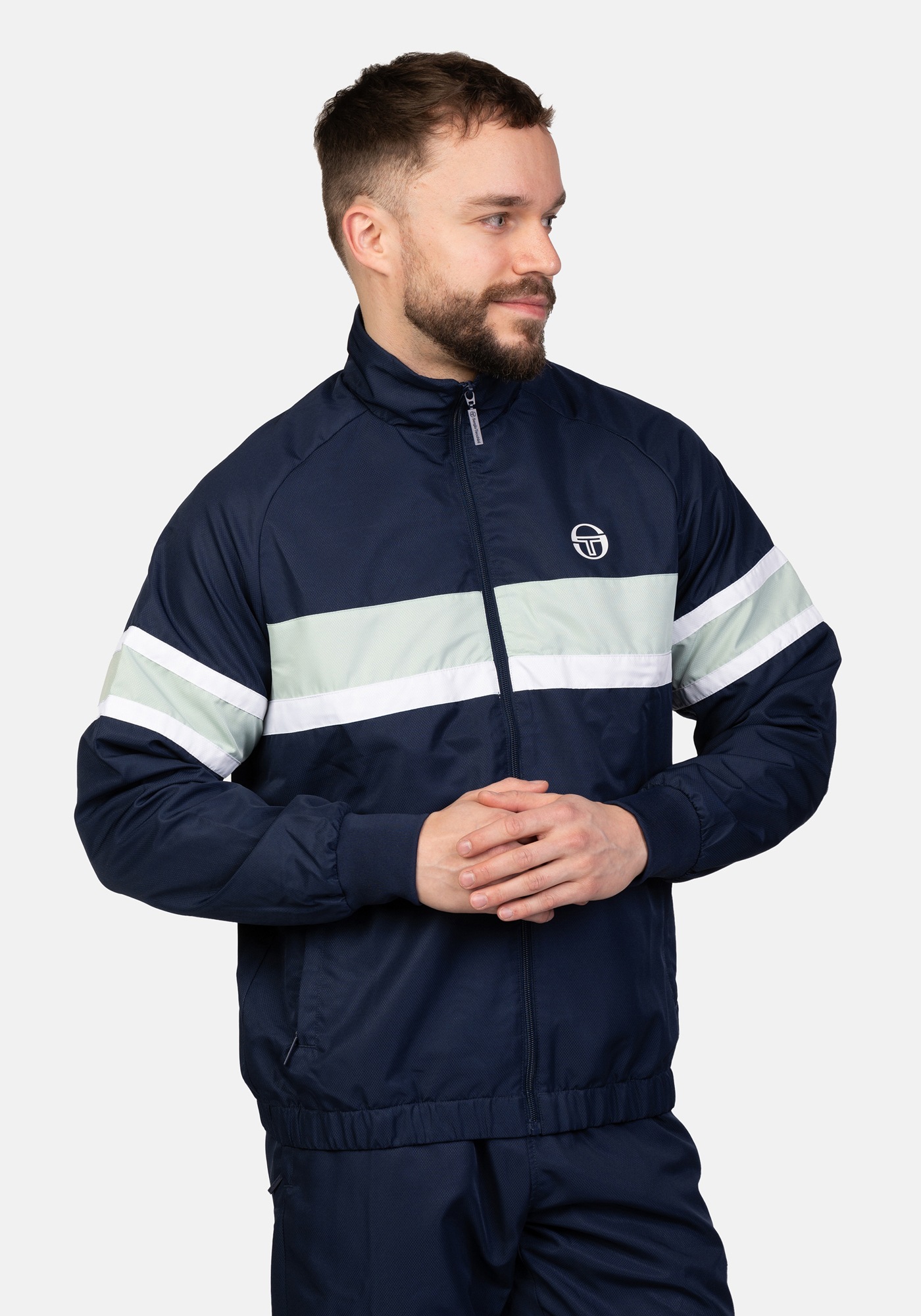 Sergio Tacchini Trainingsanzug »BOARD TRACKSUIT Herren«, Trainingsanzug Herren, Tracksuit, Retro, Outdoor, Jogging, Streetwear