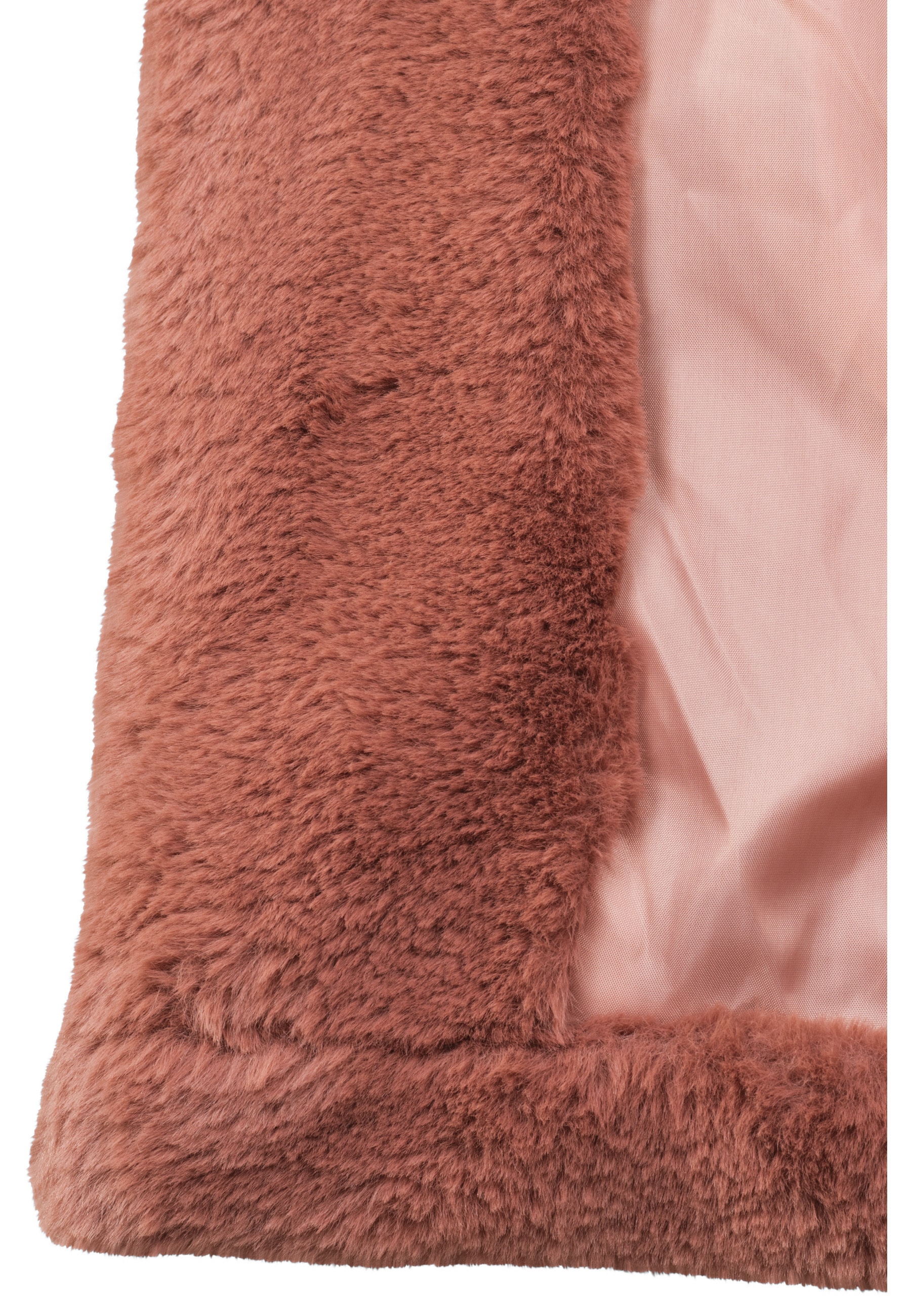 URBAN CLASSICS Parka »Urban Classics Damen Ladies Hooded Teddy Coat« 1 Stk. tlg. ohne Kapuze