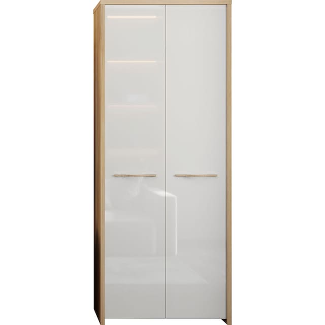 Home affaire Garderobenschrank »Gala«, hochwertig UV lackiert, Soft-Close- Funktion | BAUR