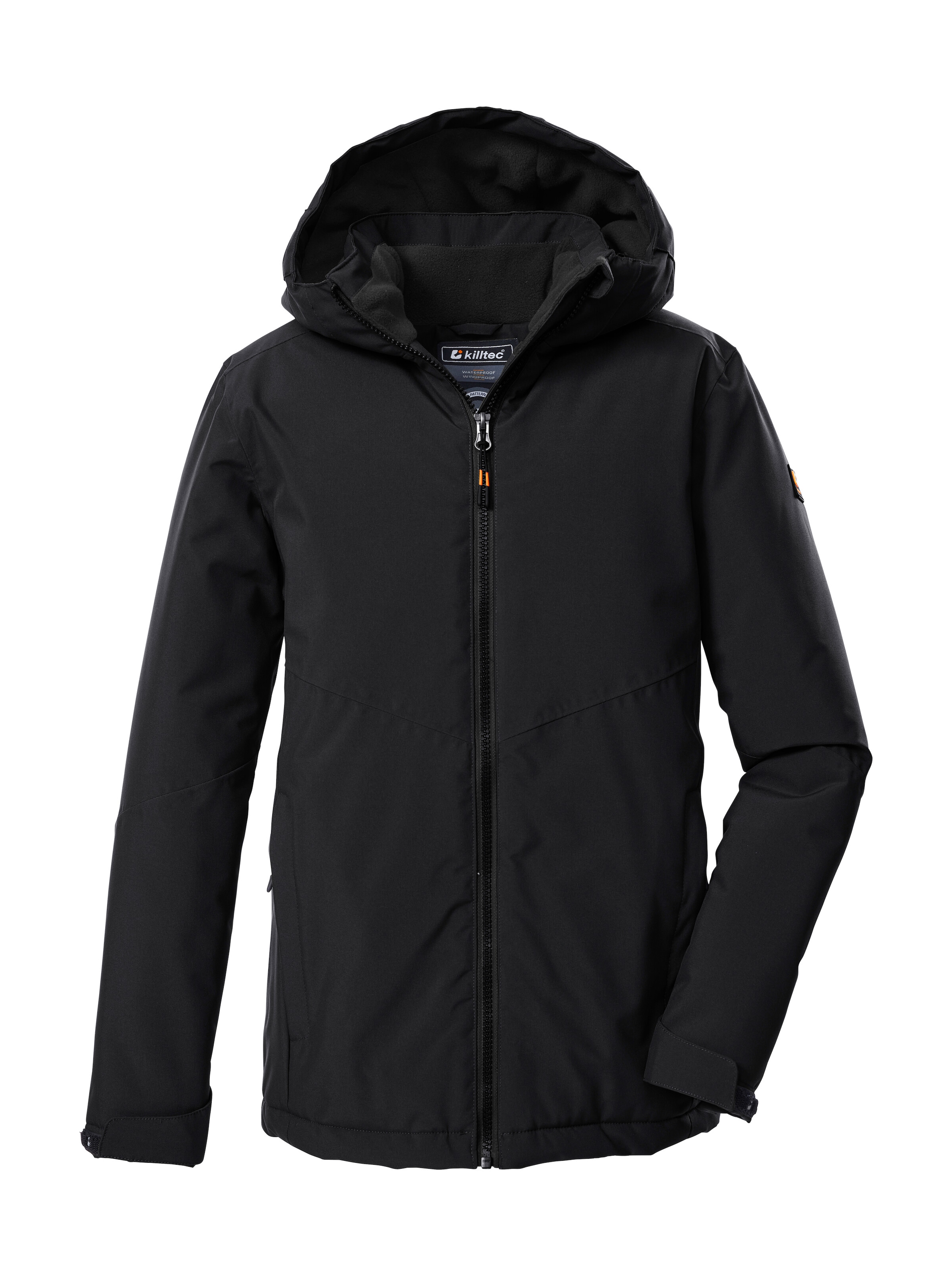Killtec Funktionsjacke "KOW 221 BYS JCKT" Wind- und wasserdichte Kinderjacke mit verstellbarer Kapuze