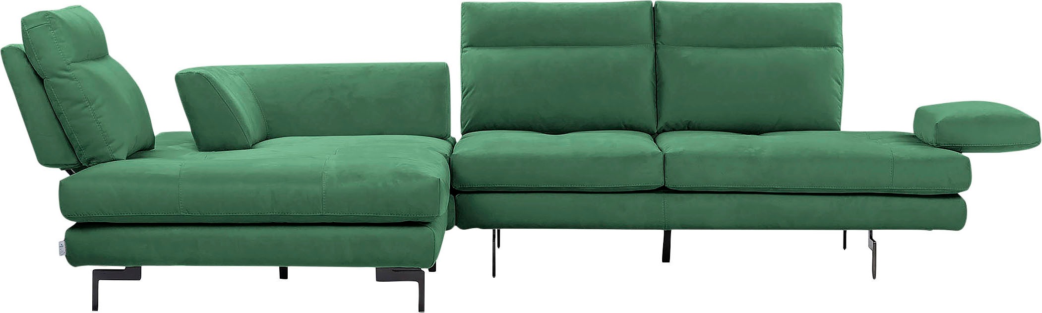 CALIA ITALIA Ecksofa "Toby Wing, Komfortsofa mit Sitzkomfort der Extraklass günstig online kaufen