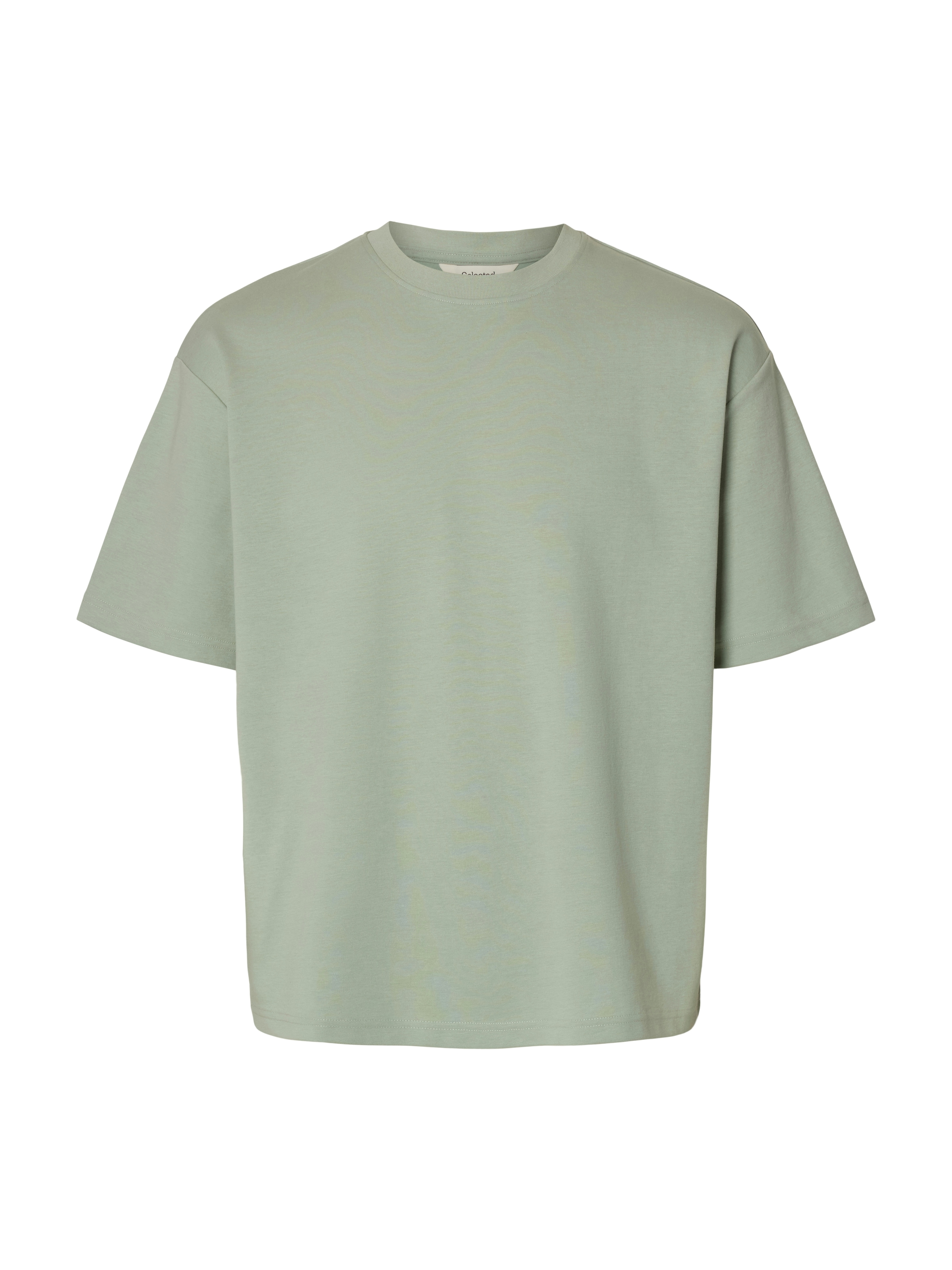 SELECTED Rundhalsshirt »SLHLOOSEOSCAR SS O-NECK TEE NOOS«