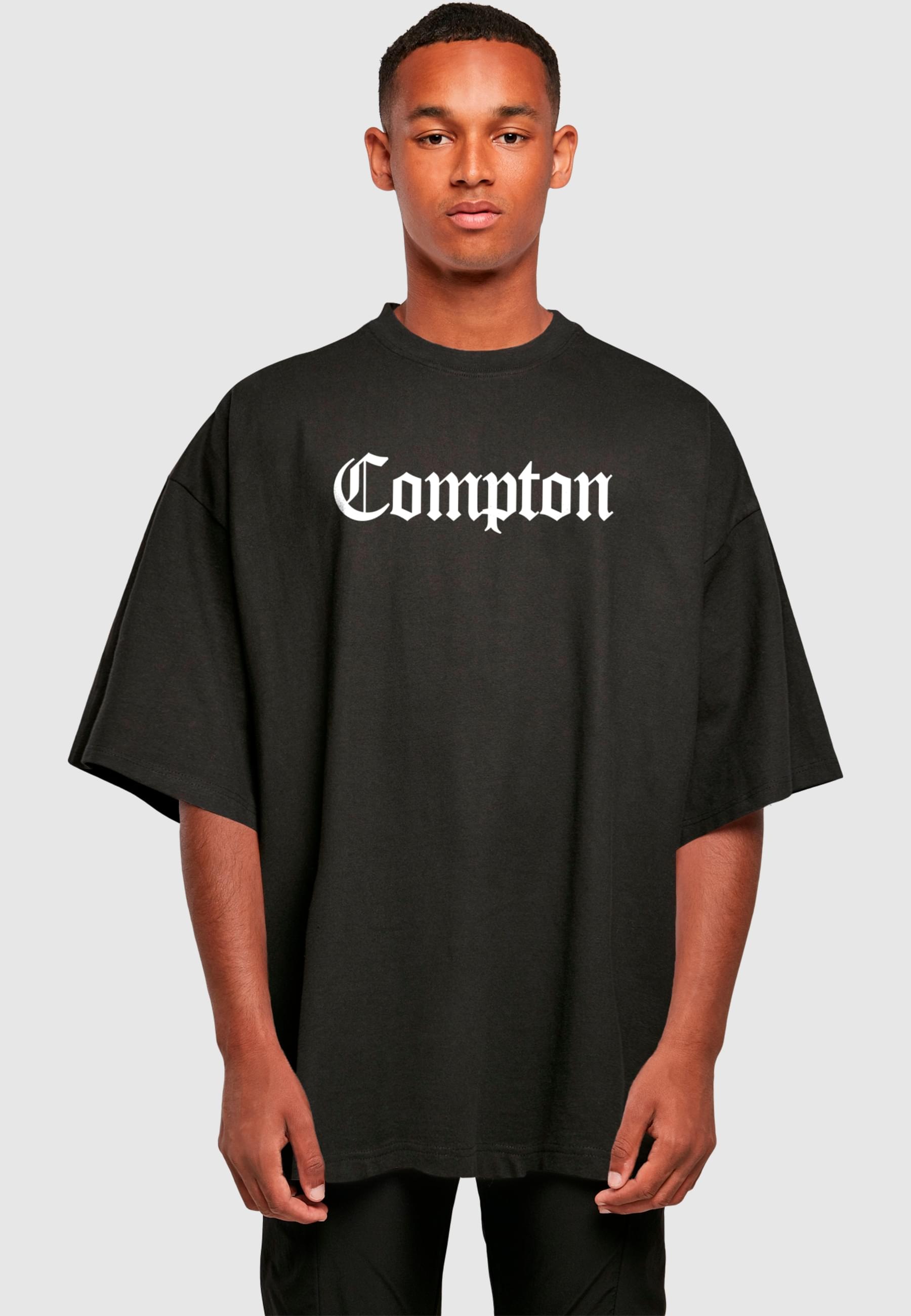 MisterTee T-Shirt »MisterTee Compton Huge Tee«, (1 tlg.)
