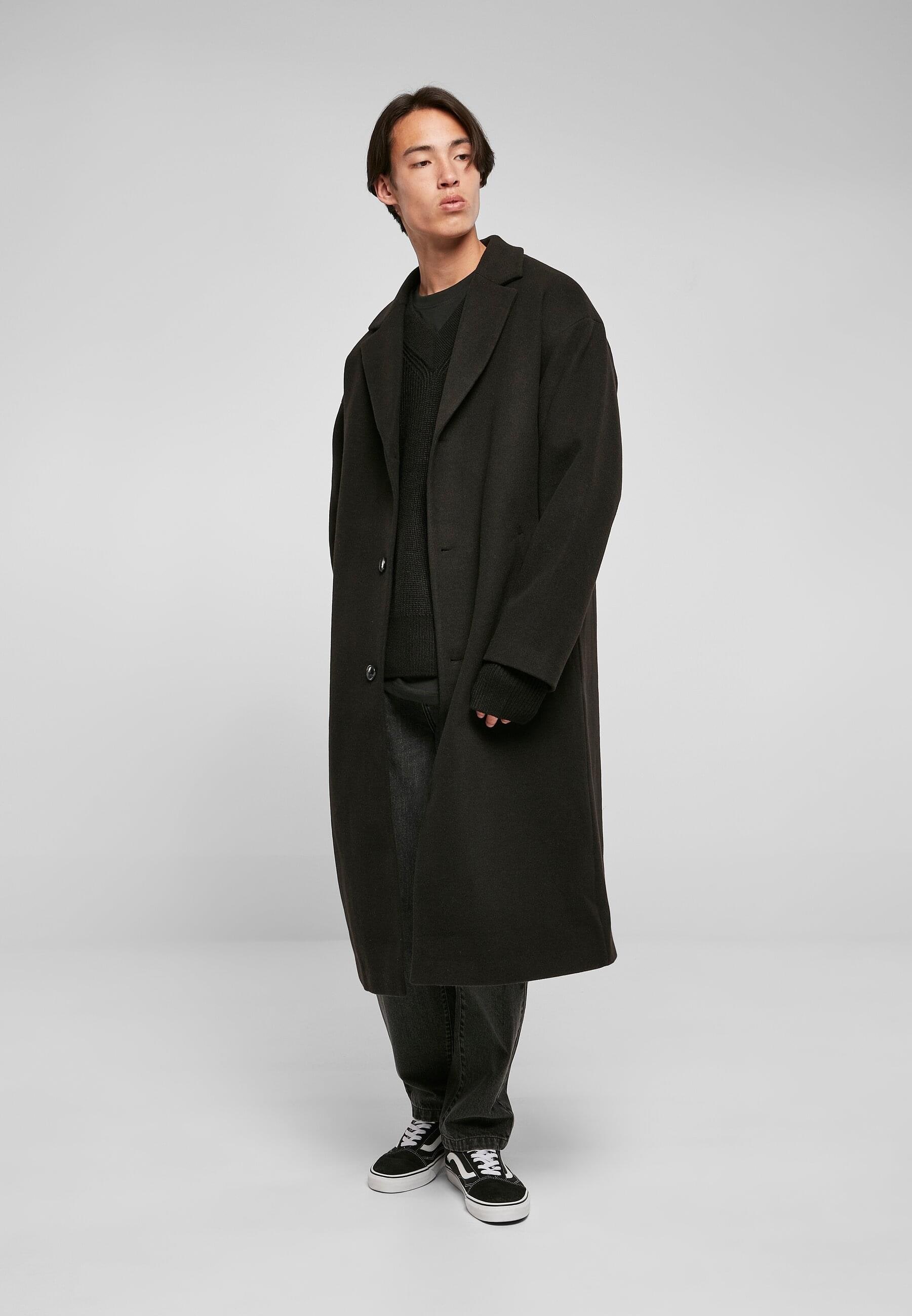 URBAN CLASSICS Wintermantel »Urban Classics Herren Long Coat«