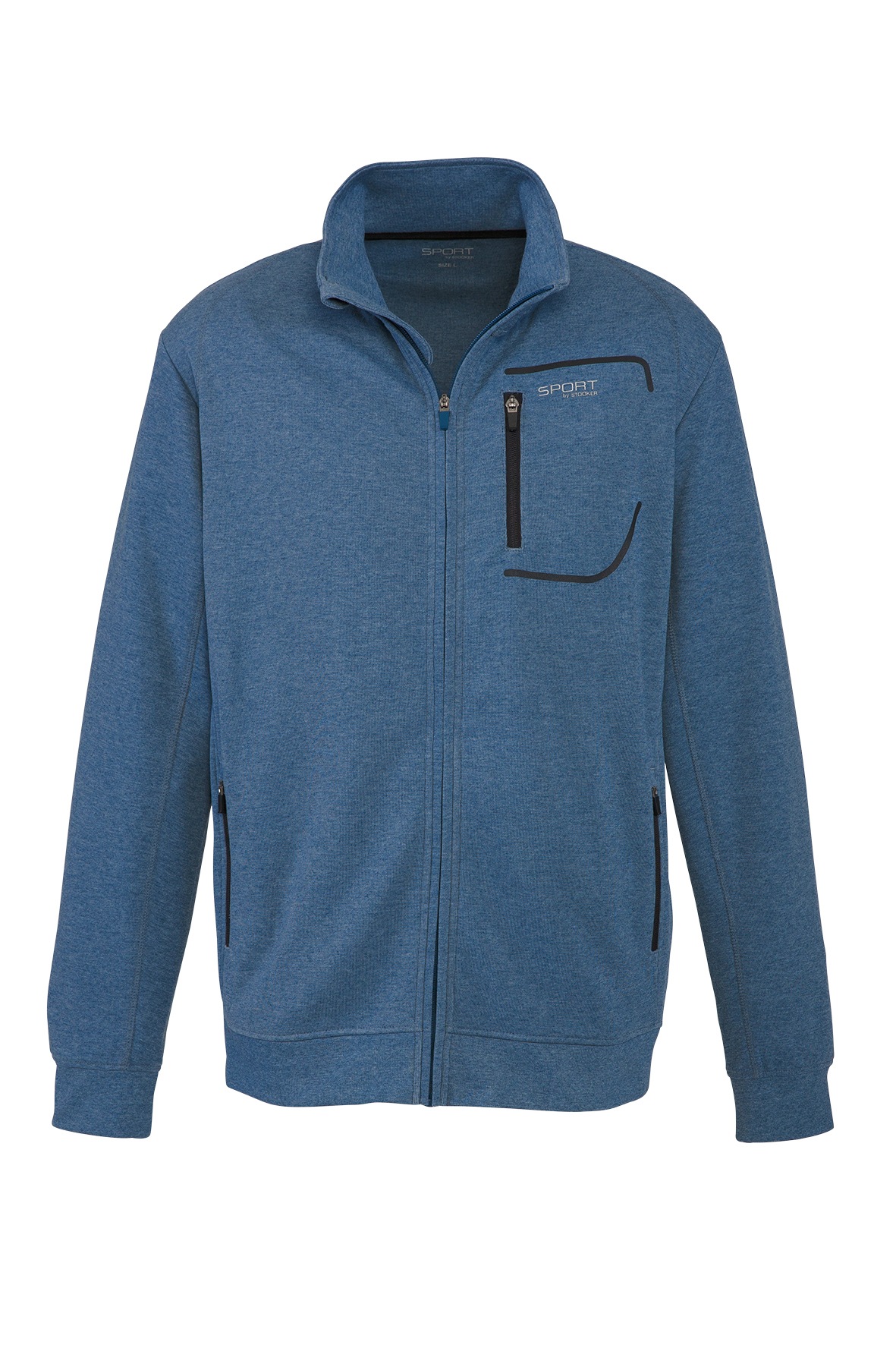 Stooker Men Sweatjacke »Sweatjacke Sportjacke SYDNEY mit Stehkragen«, Sportjacke Stehkragen Regular Fit für Herren