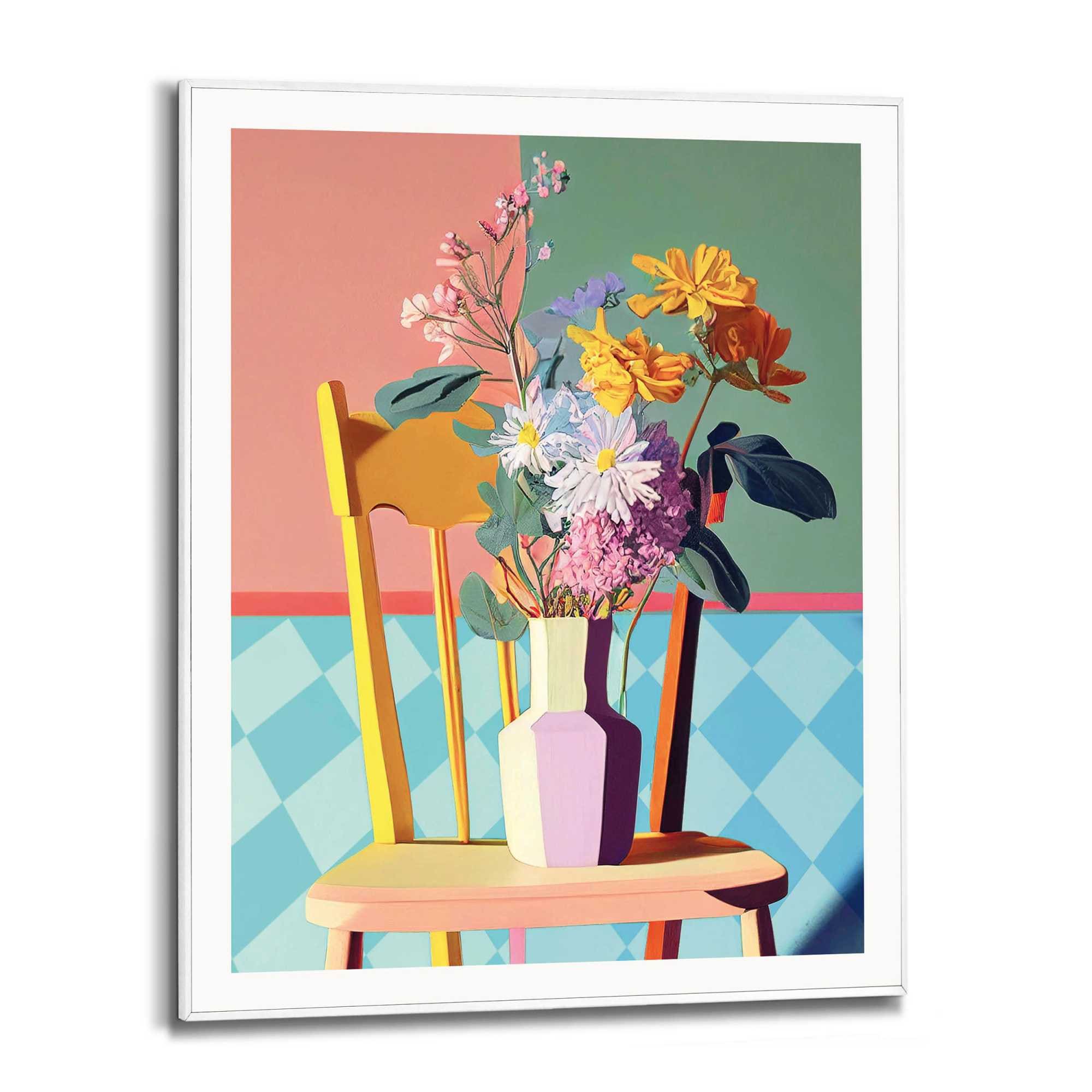 »Floral Friday Wandbild Reinders! | Chair« BAUR Black