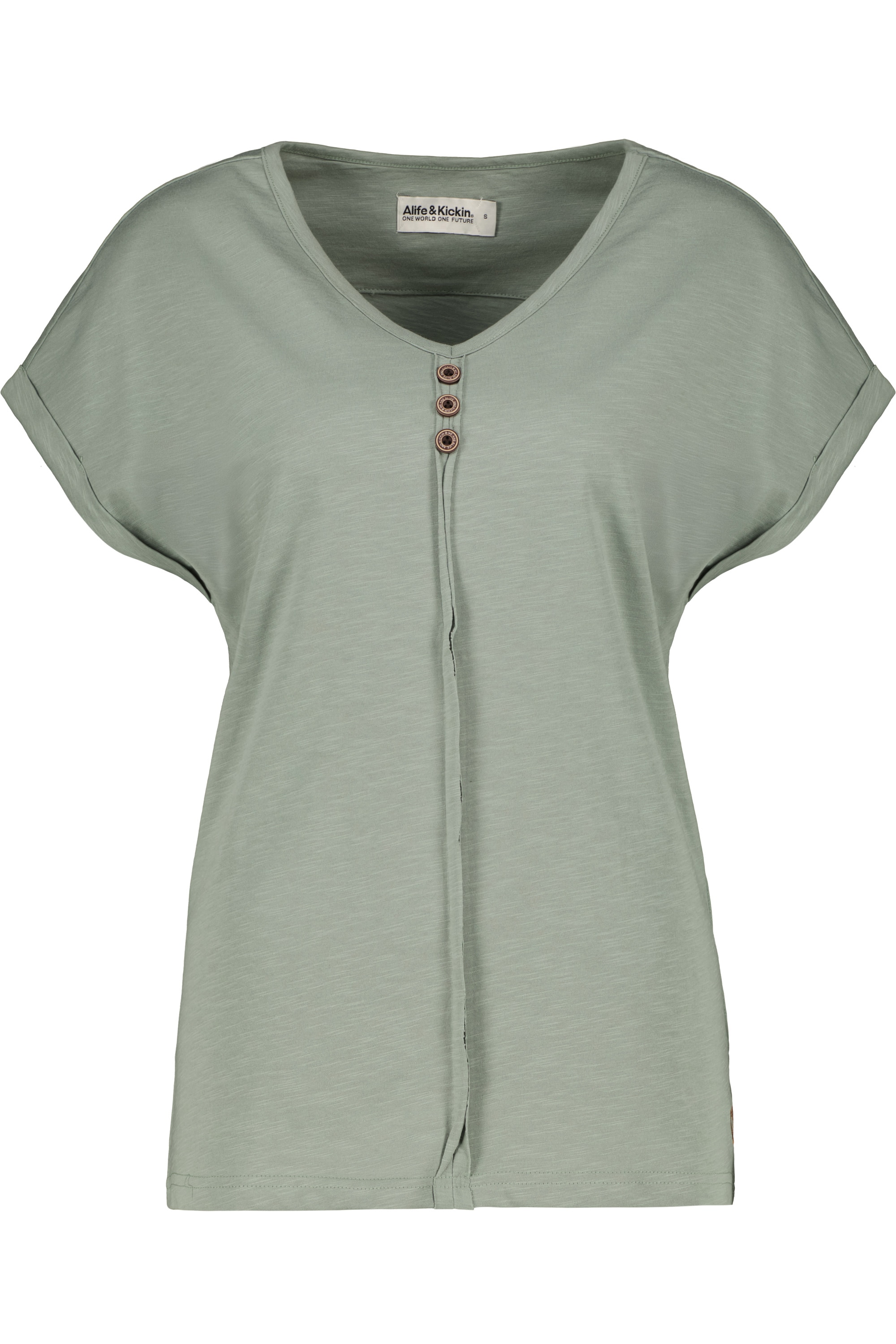 Alife & Kickin Rundhalsshirt "Damen AnaisAK A" günstig online kaufen