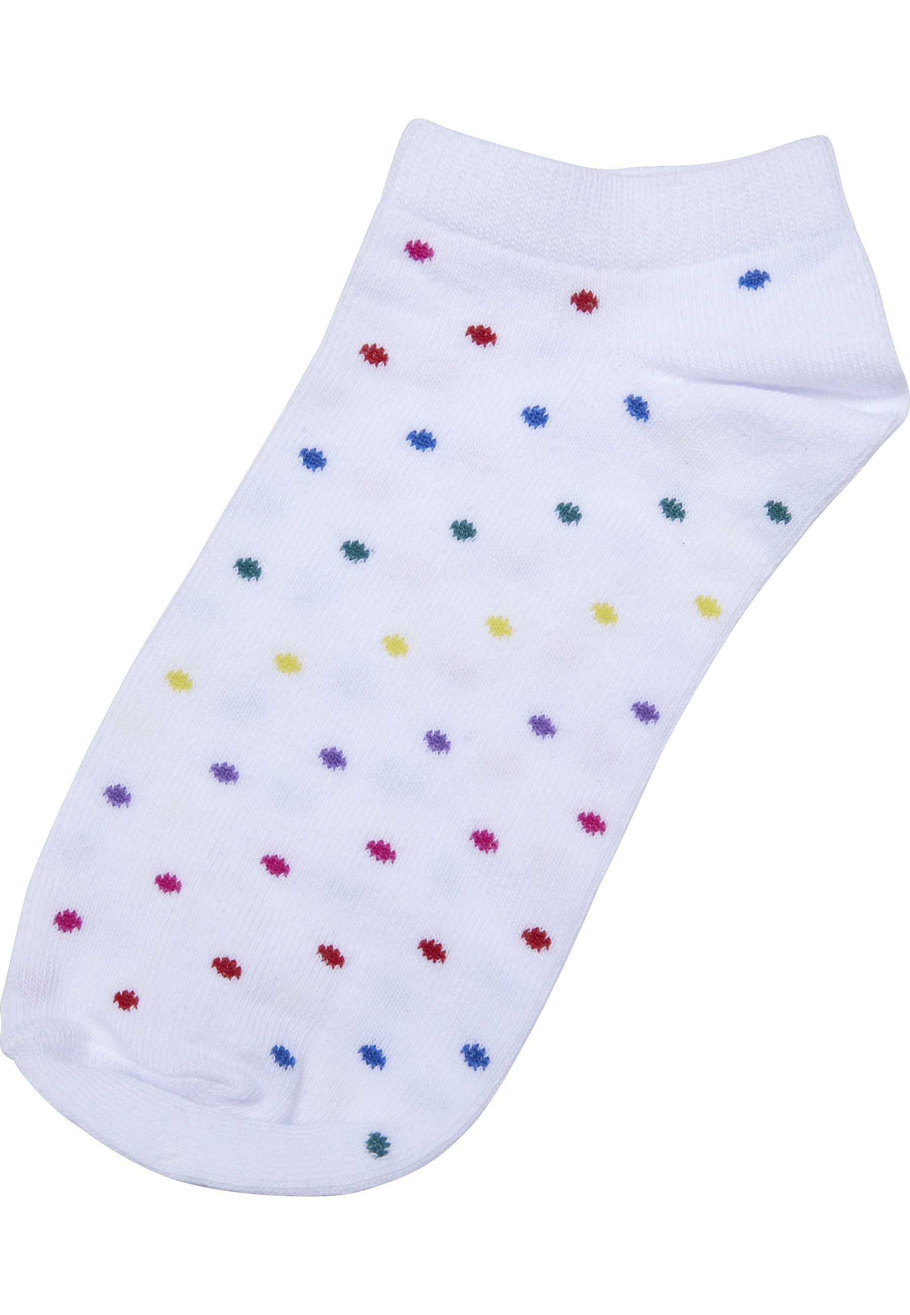 Thumbnail - URBAN CLASSICS Basicsocken "Urban Classics Damen No Show Socks Rainbow Dots 5-Pack" 1 Paar tlg.