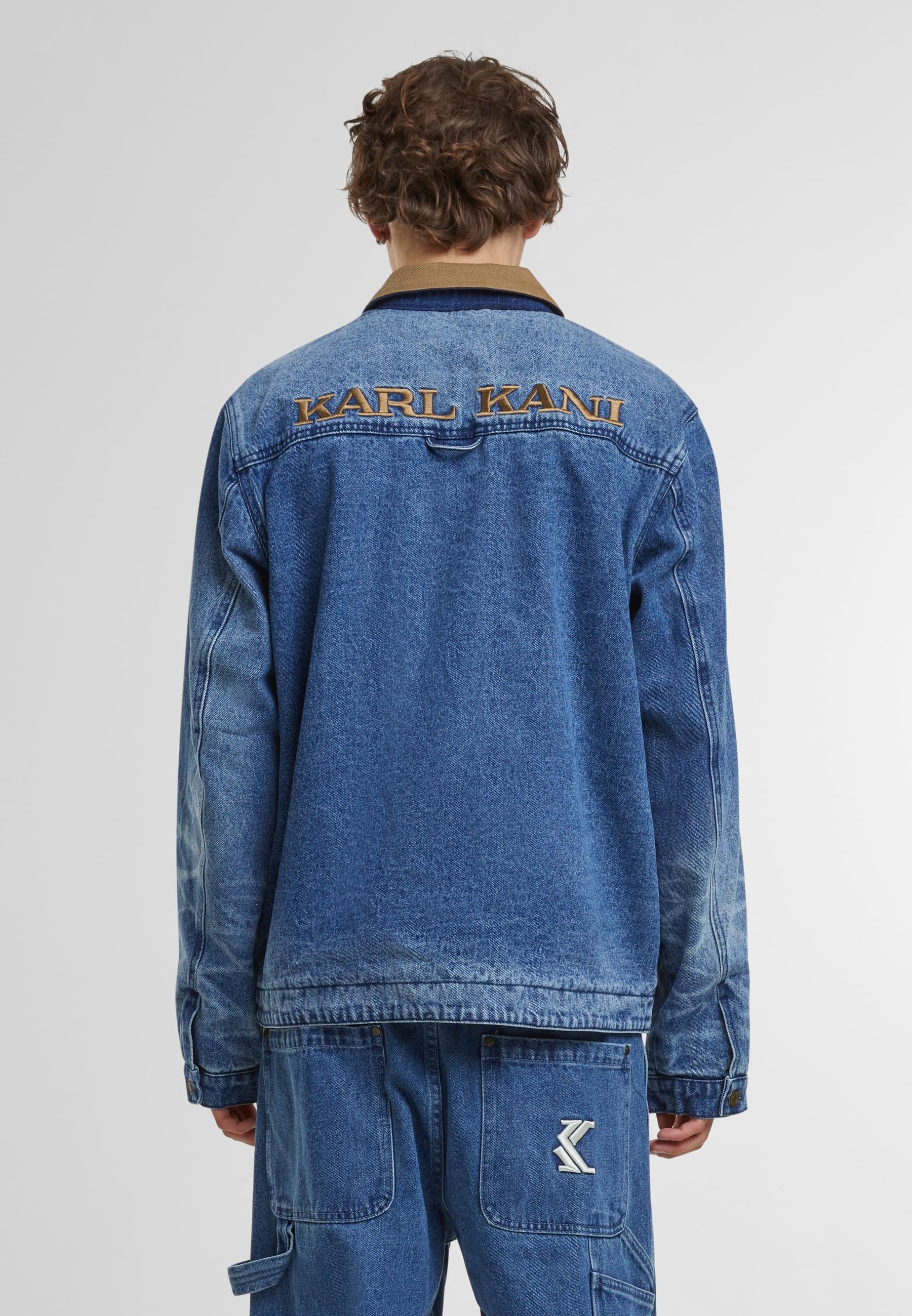Karl Kani Jeansjacke »Karl Kani Karl Kani Og Washed Denim Jacket«, (1 St.), ohne Kapuze