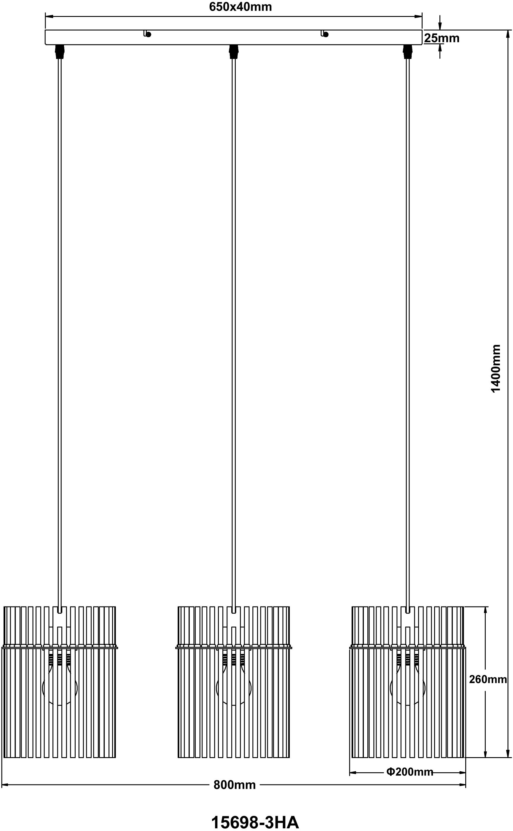 GLOBO LIGHTING Hängeleuchte »GORLEY«, Leuchtmittel E27 | ohne Leuchtmittel, Hängelampe/Pendelleuchte/Esszimmer/Wohnzimmer/Esstisch