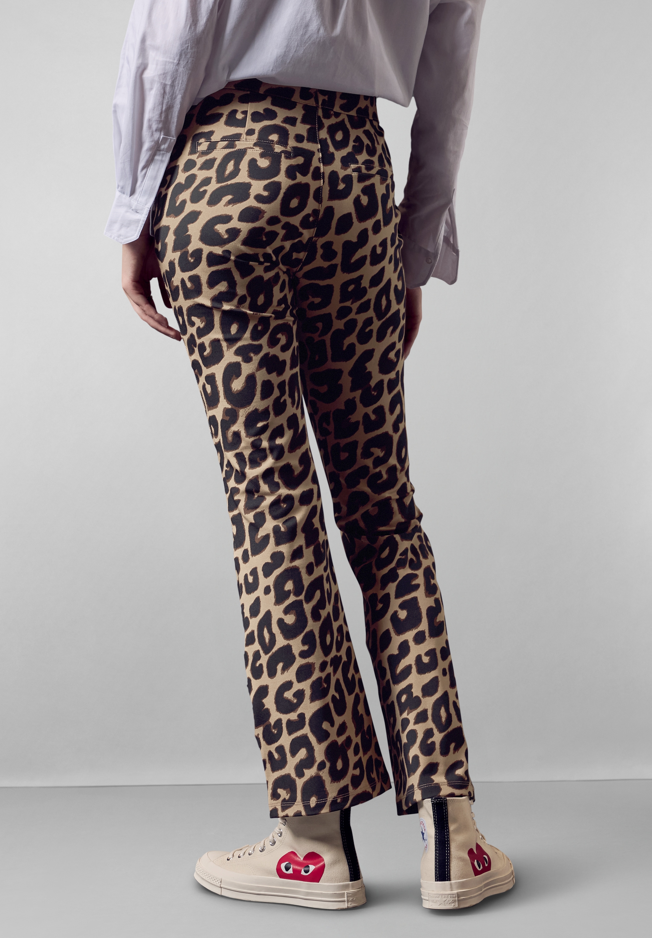 STREET ONE STUDIO Bootcuthose, High Waist