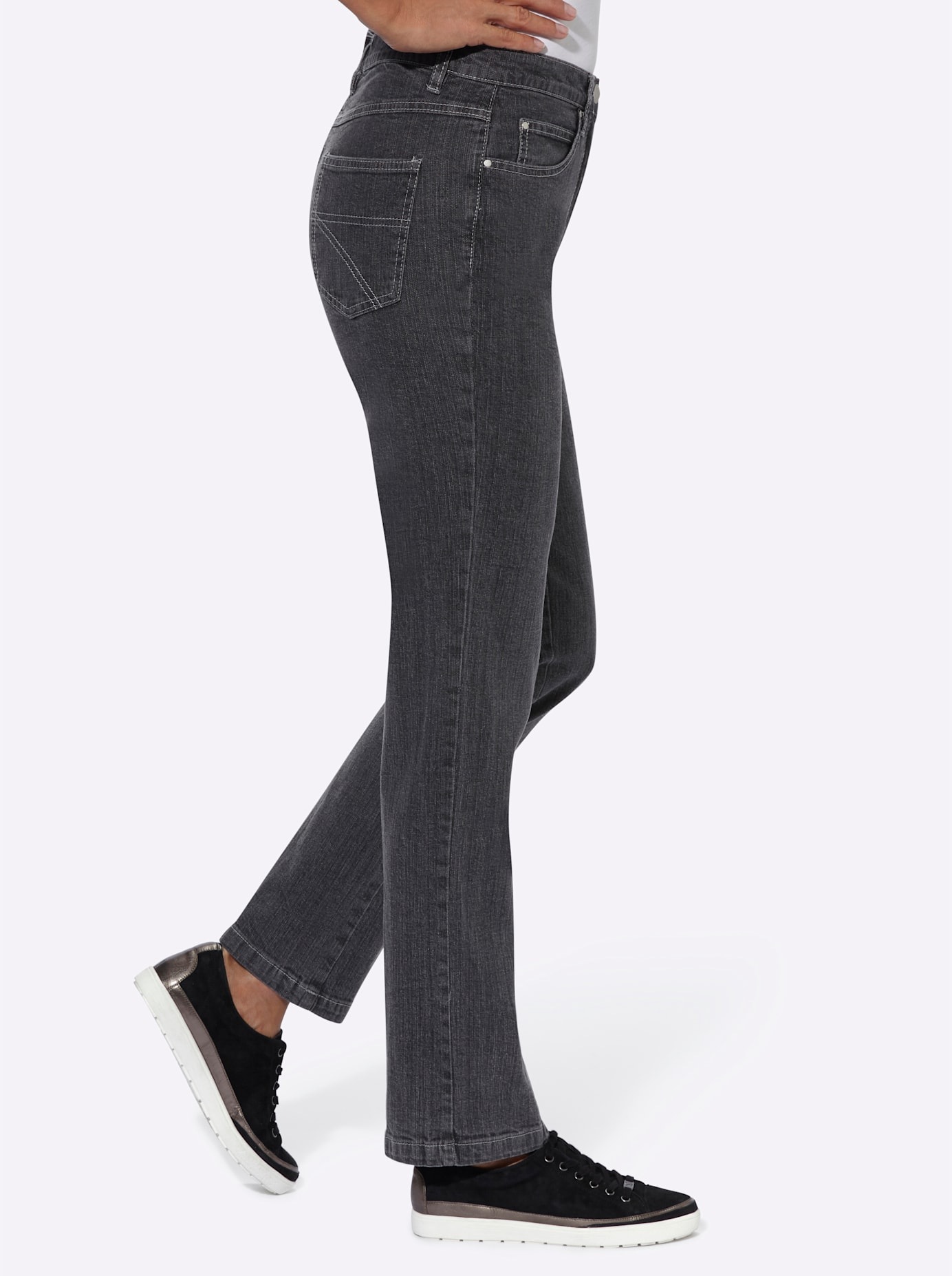 Casual Looks 5-Pocket-Jeans, (1 tlg.) günstig online kaufen