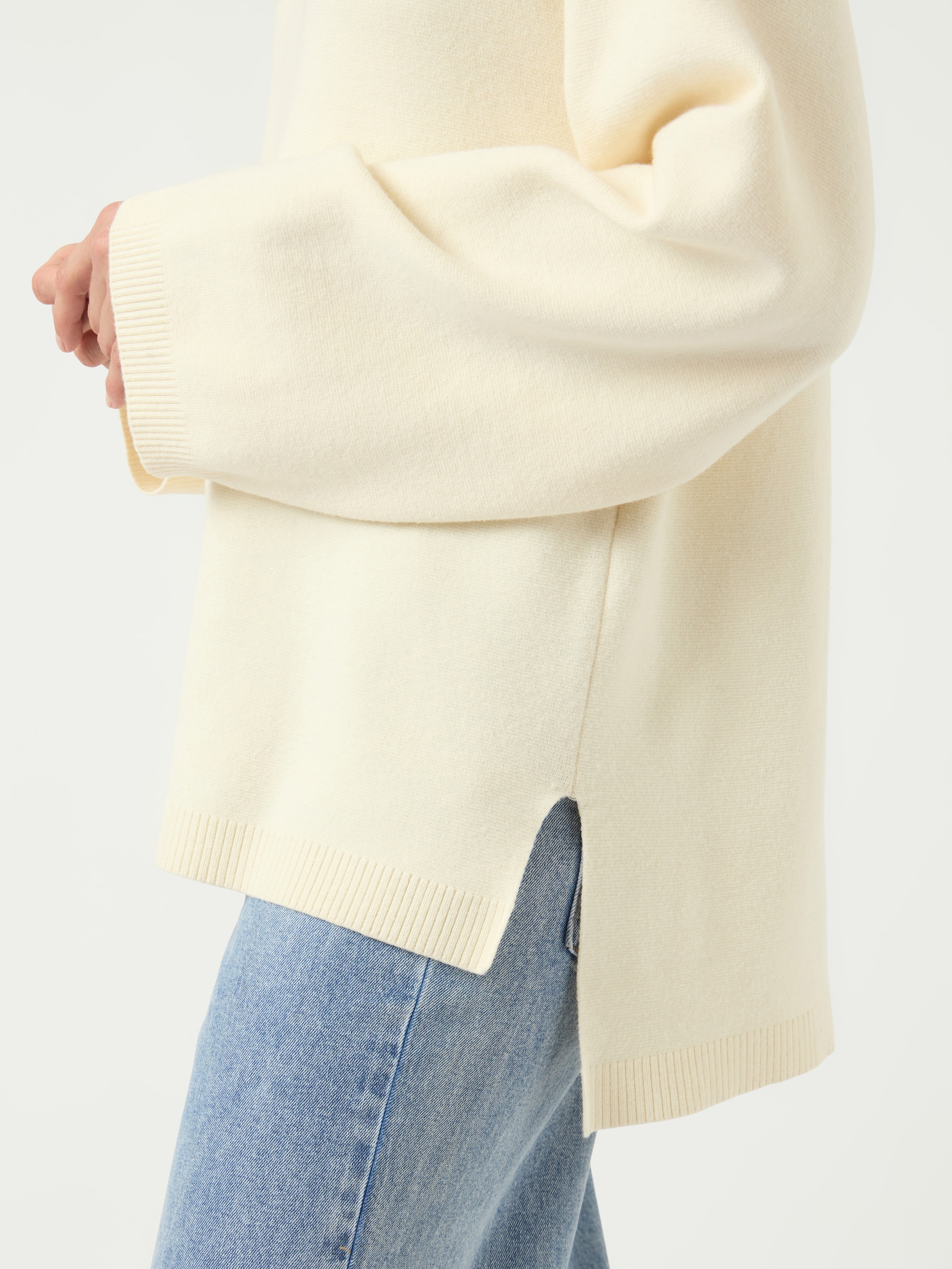 Y.A.S Strickpullover »YASELMA LS V-NECK KNIT PULLOVER S. NOOS«