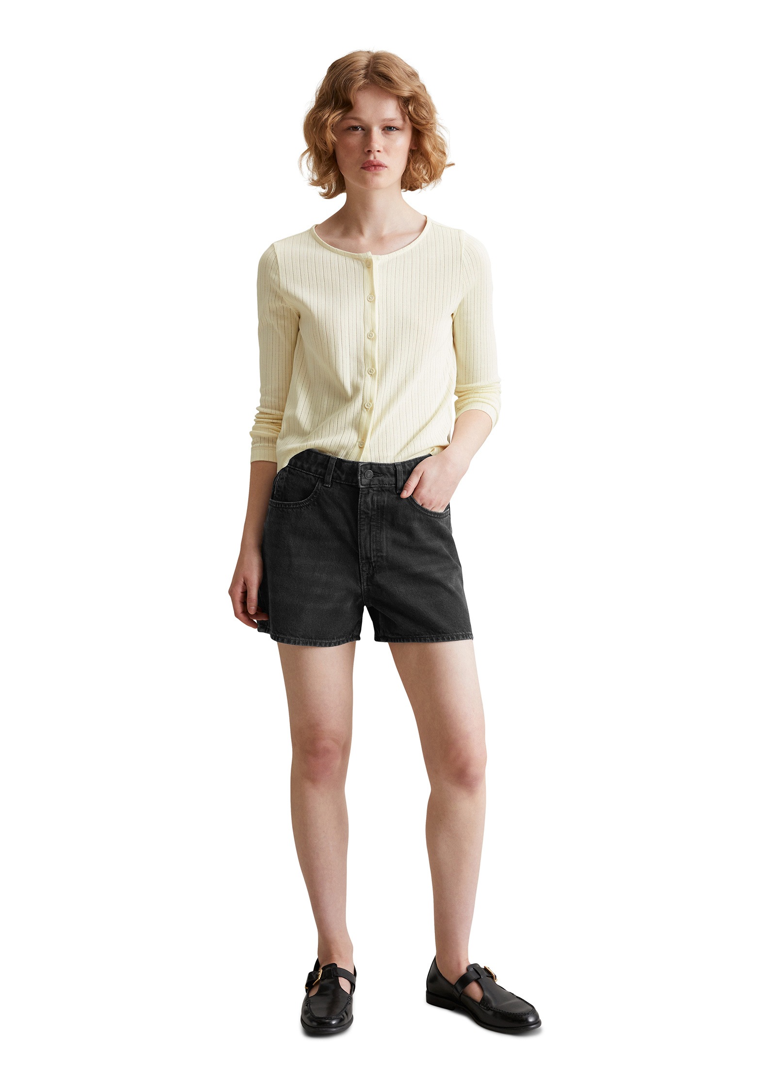 Marc O'Polo DENIM Shorts »aus Rigid-Denim«