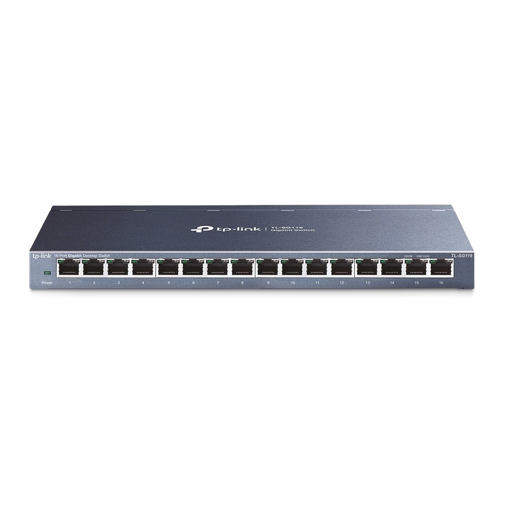 TP-Link Netzwerk-Switch »TL-SG116 16-Port Gigabit Desktop Switch«