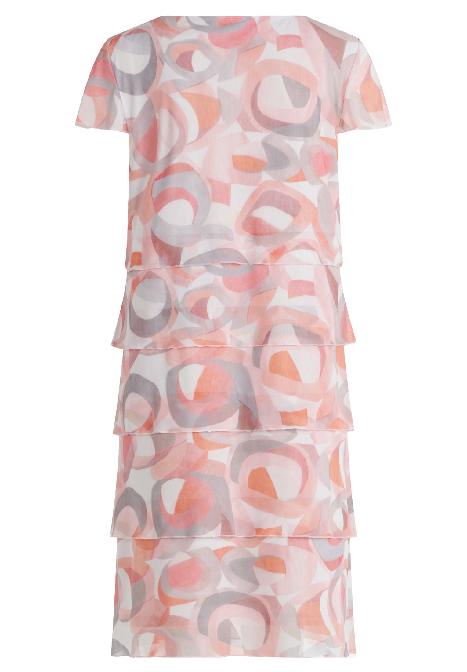 Betty Barclay Sommerkleid »Betty Barclay Stufenkleid mit Flügelärmeln«, Form