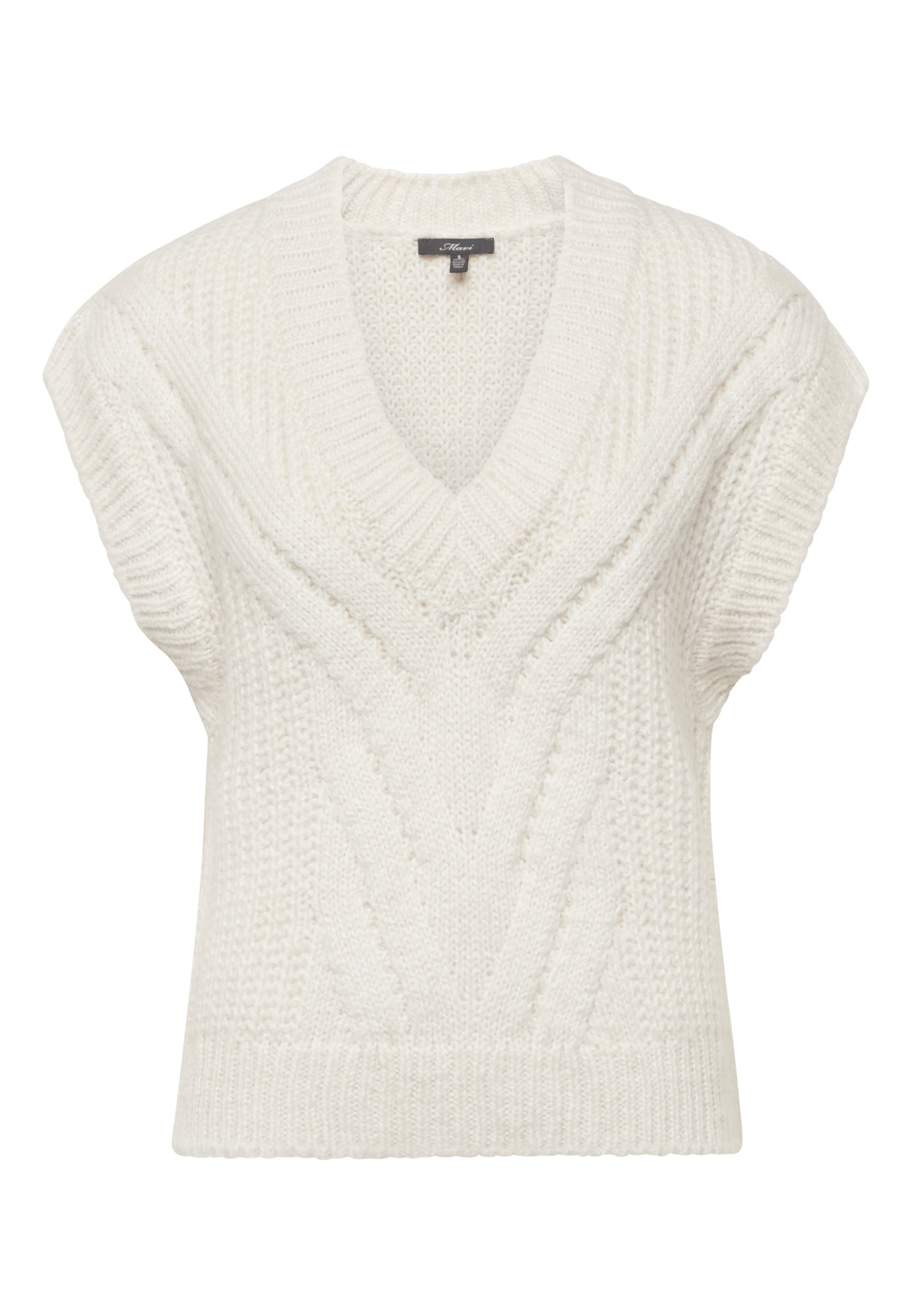 Mavi Pullunder »SLEEVELESS SWEATER«, Strickpullunder mit Muster