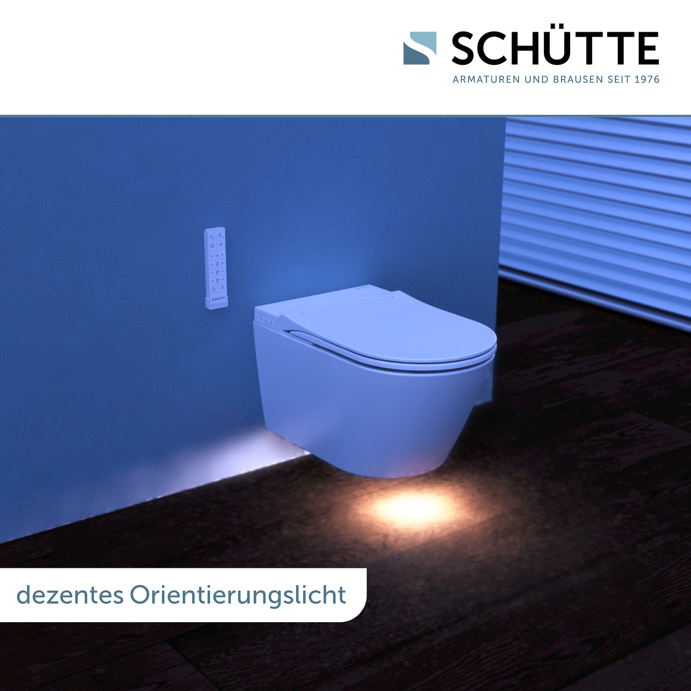 Schütte Dusch-WC »CESARI Premium«, (Komplett-Set), spülrandlos