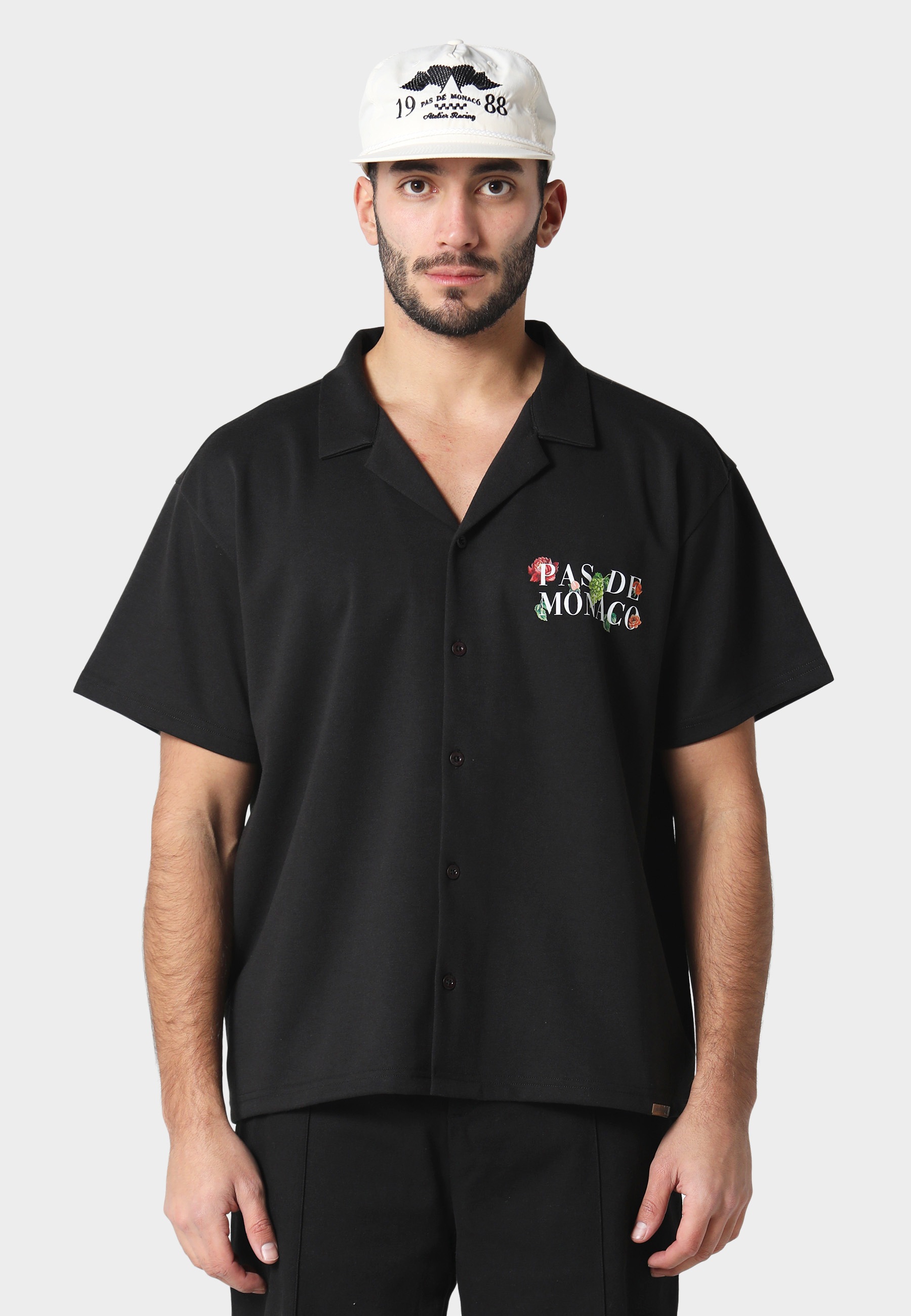 Pas De Monaco Langarmhemd »Pas De Monaco FLORALE CUABAN SHIRT« 1 Stk.