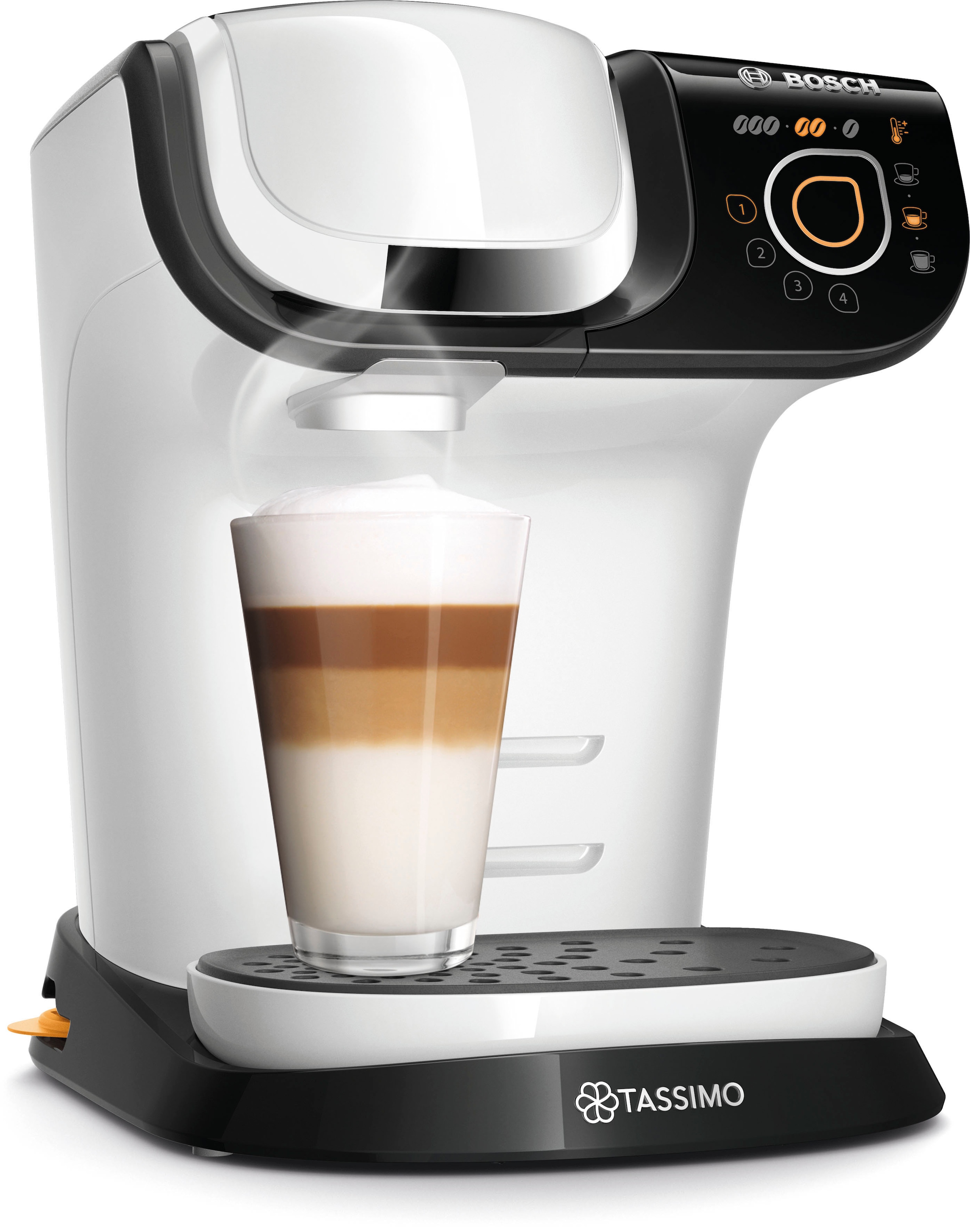 TASSIMO Kapselmaschine "My Way 2 TAS6504, Personalisierung, über 70 Getränke", mit Wasserfilter, One-Touch Bedienung, Wa