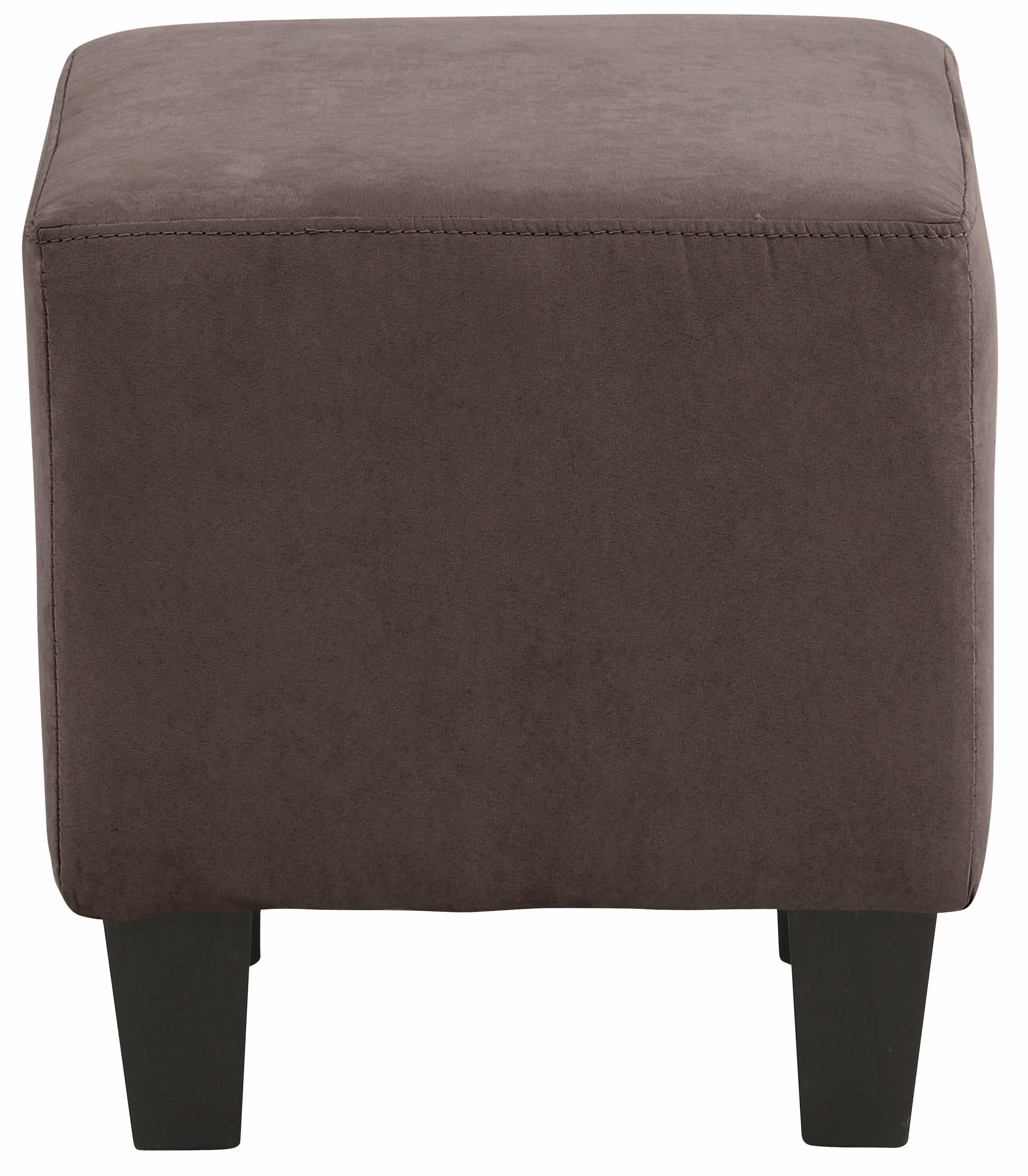 Home affaire Ohrensessel »Chilly, Sessel mit Federkern-Polsterung,«, (Set, 2 St., bestehend aus Sessel und Hocker), in Cord und Microfaser-Bezug, incl. Hocker, Unser Dauertiefpreis