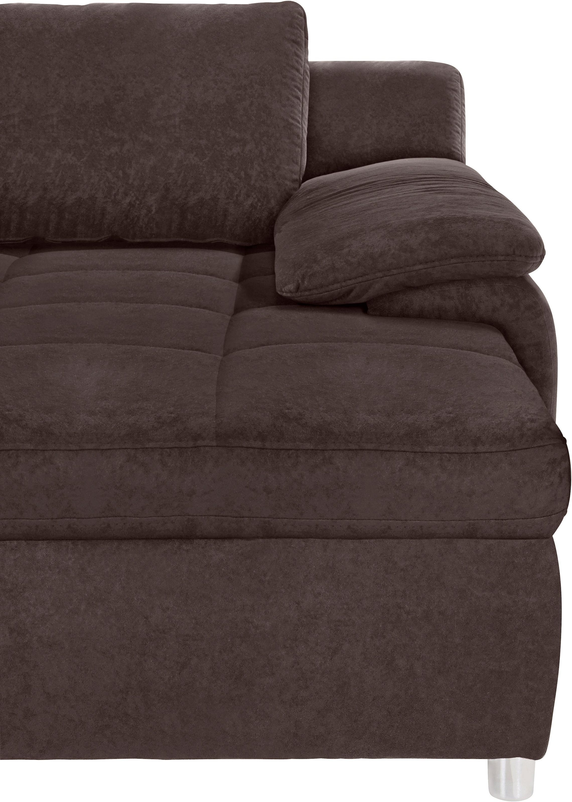 sit&more Wohnlandschaft »Labene U-Form« wahlweise mit Bettfunktion und Bettkasten