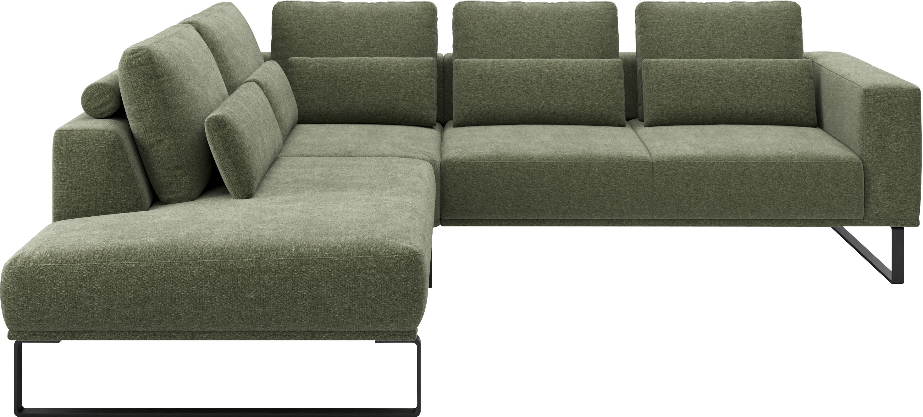 Musterring Ecksofa "JUSTB PM100, stilvoller Lounge-Komfort von Musterring" Kollektion Bettina Zimmermann, optionaler Sitzvorzug & Fuß-Auswahl