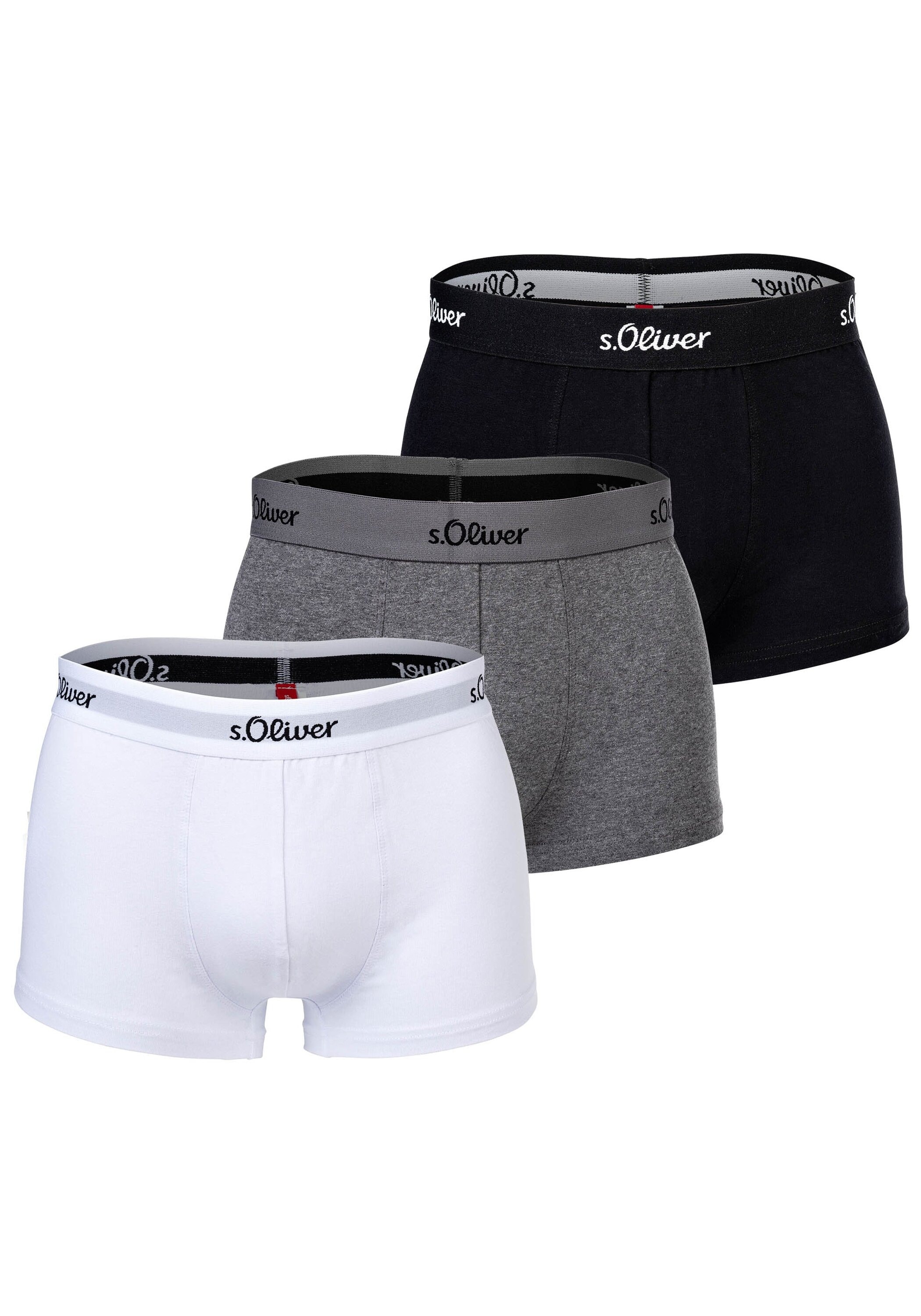 s.Oliver Boxershorts "Boxershort 3er Pack" günstig online kaufen