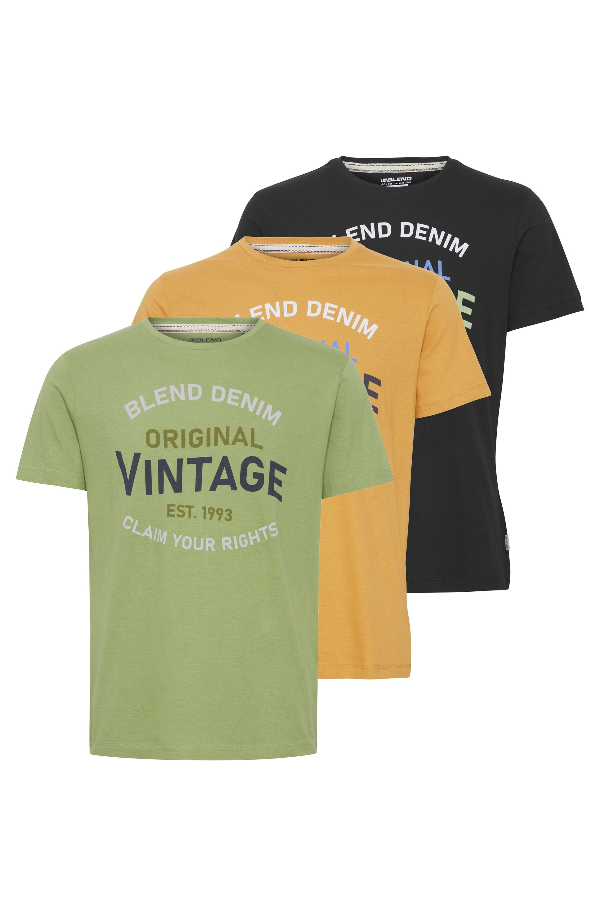 Blend T-Shirt "T-Shirt BHTee 3 Pack"