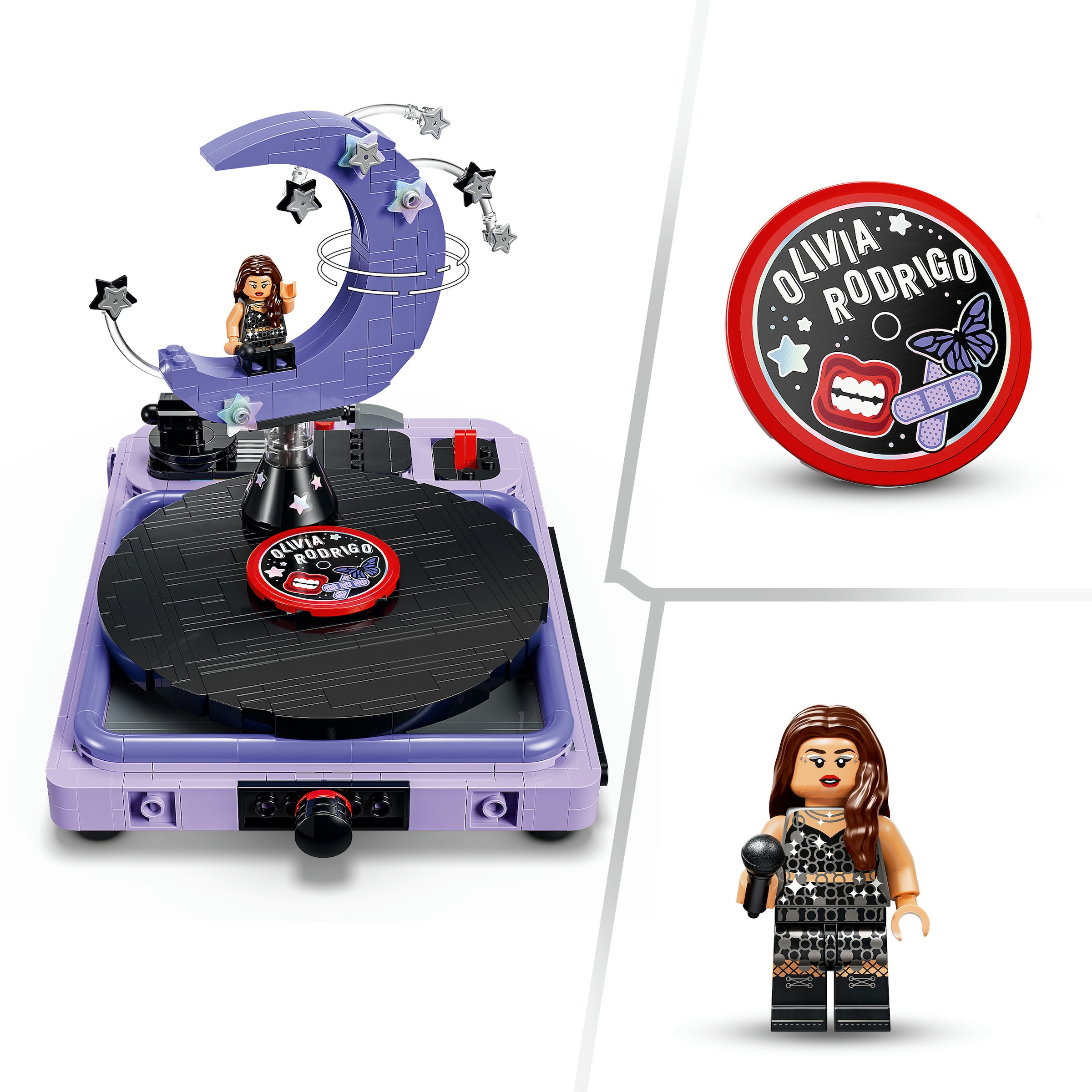 LEGO® Konstruktionsspielsteine »Olivia Rodrigos Konzertmond (43029), LEGO Editions Music« Made in Europe
